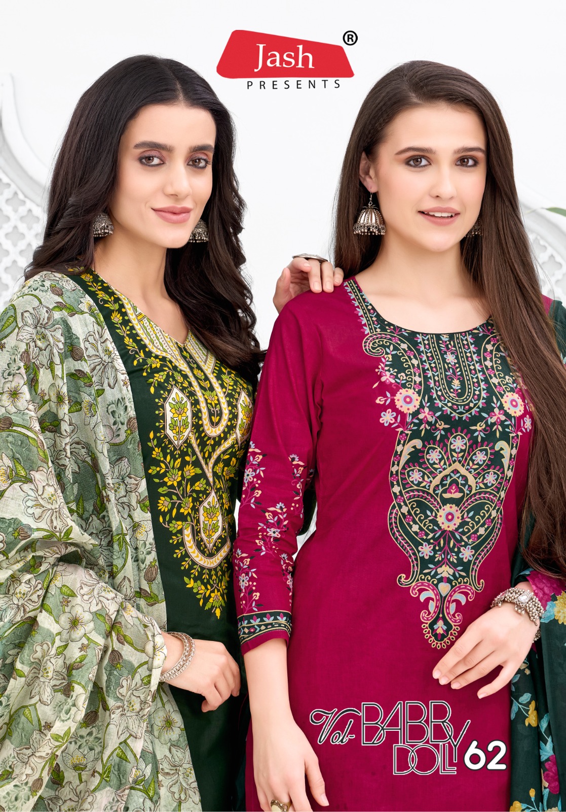 Jash – Baby Doll Vol.62     Salwar Suit Wholesale Catalog Cotton Print