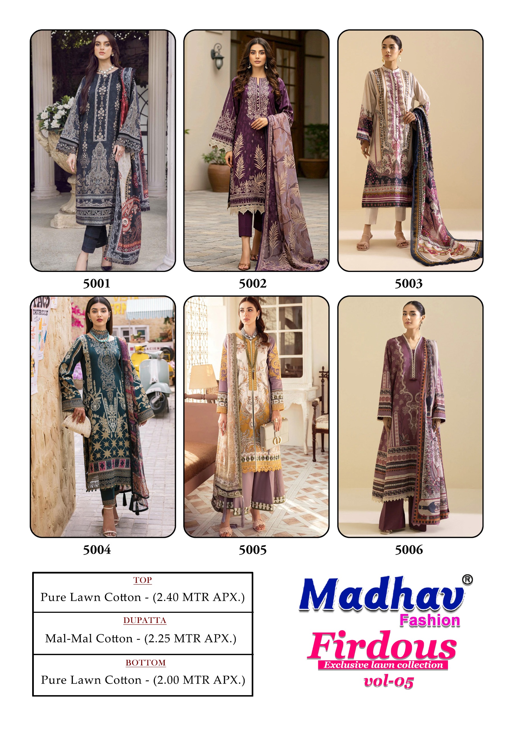 Madhav Fashion – Firdous vol.5