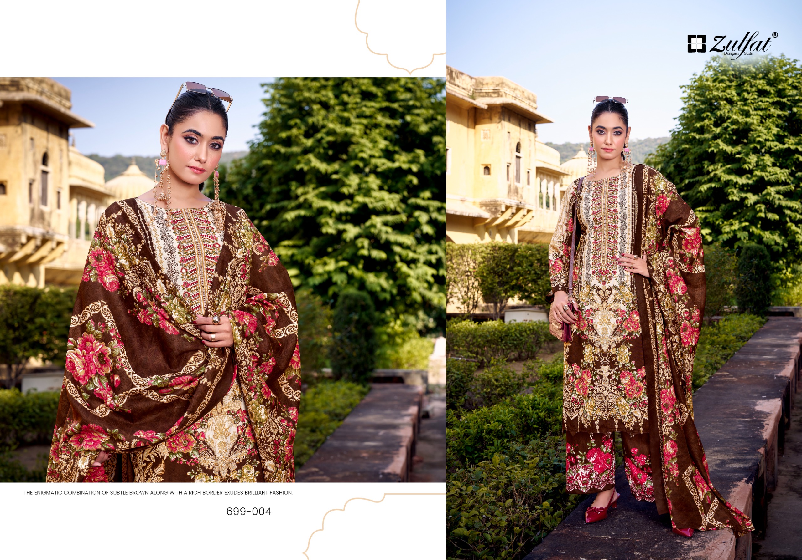Zulfat Designer Suits – Shaheena