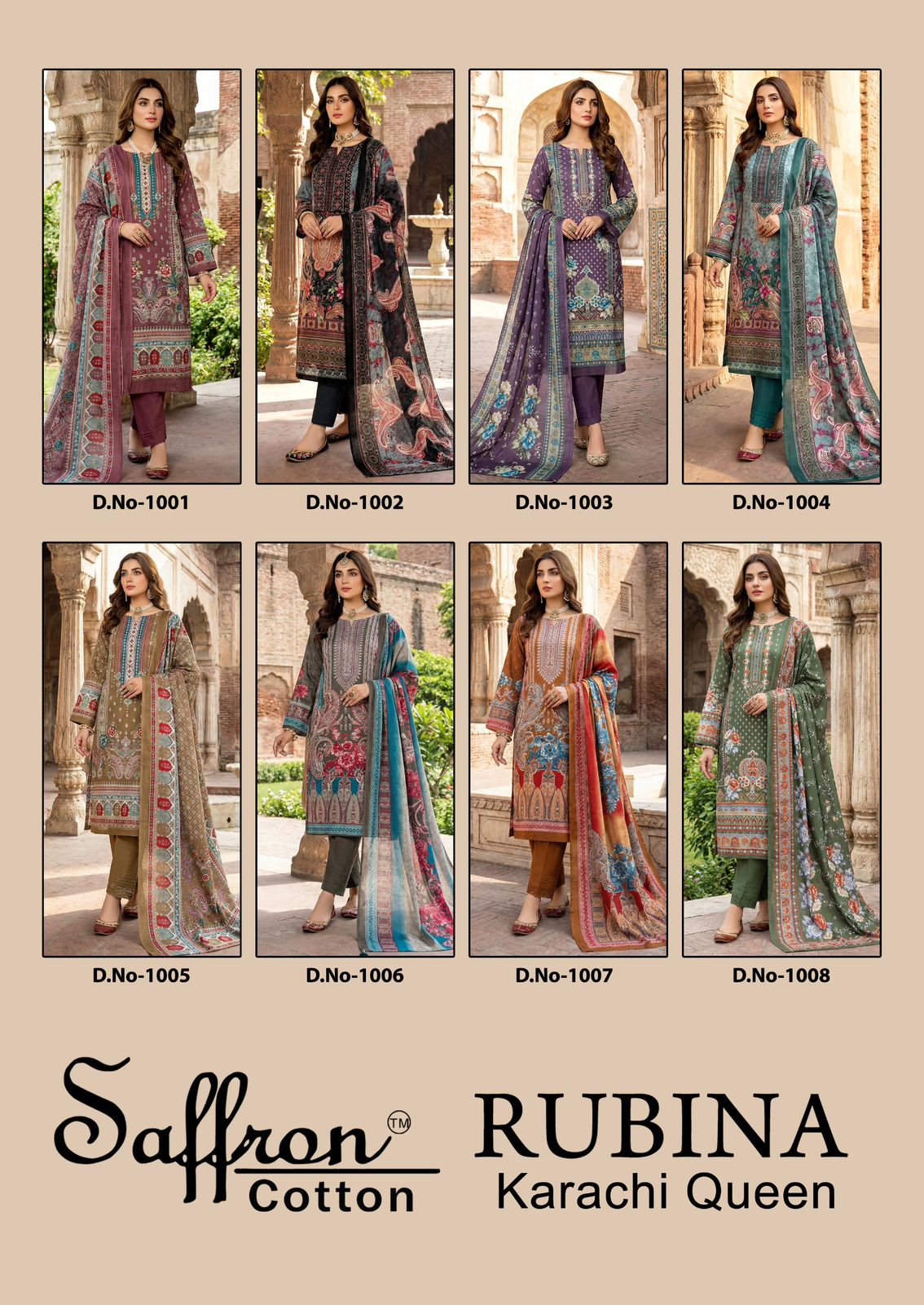 Saffron Cotton – Rubina Karachi Queen