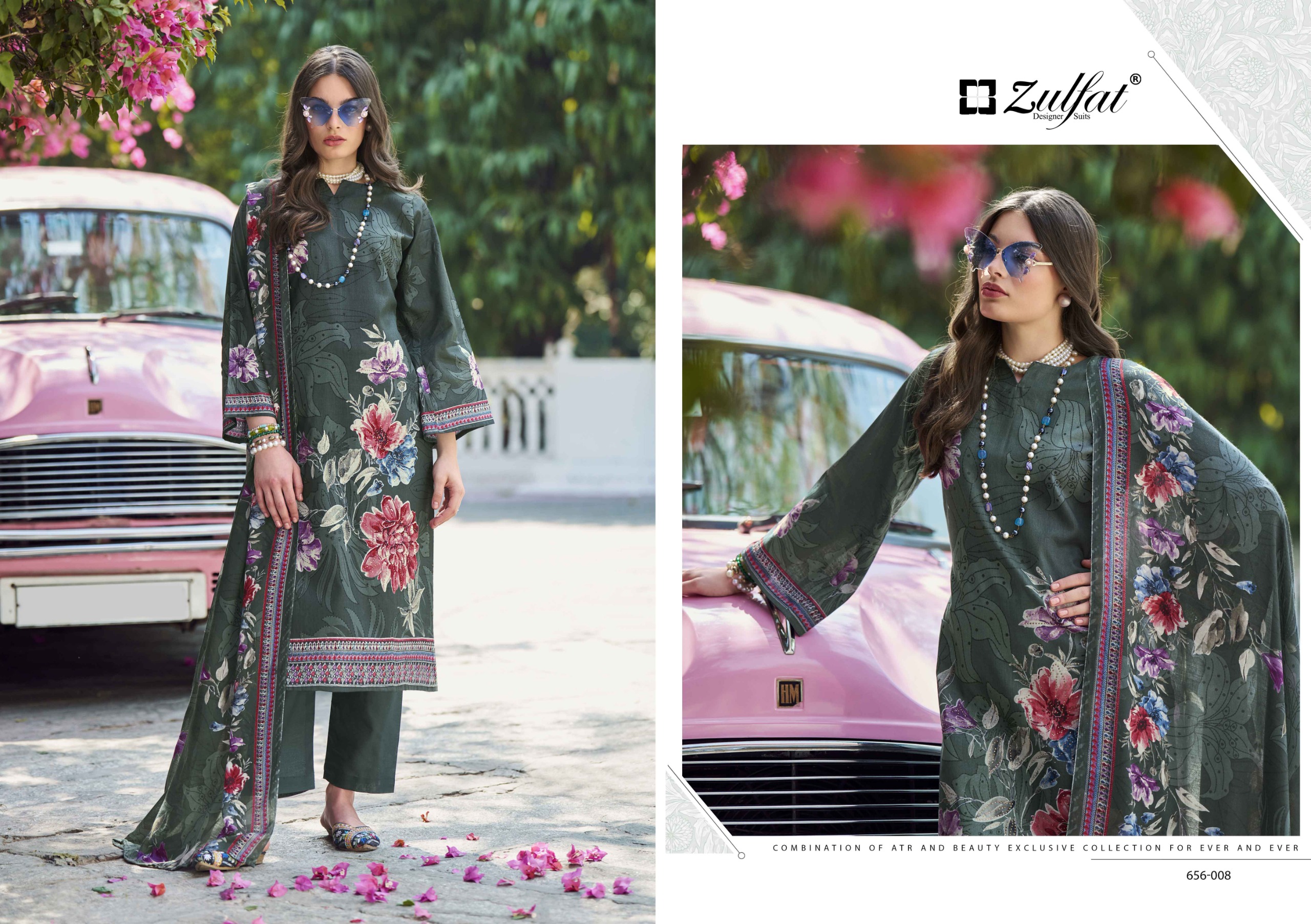 Zulfat Designer Suits - Bahaar Zulfat Designer Suits – Bahaar