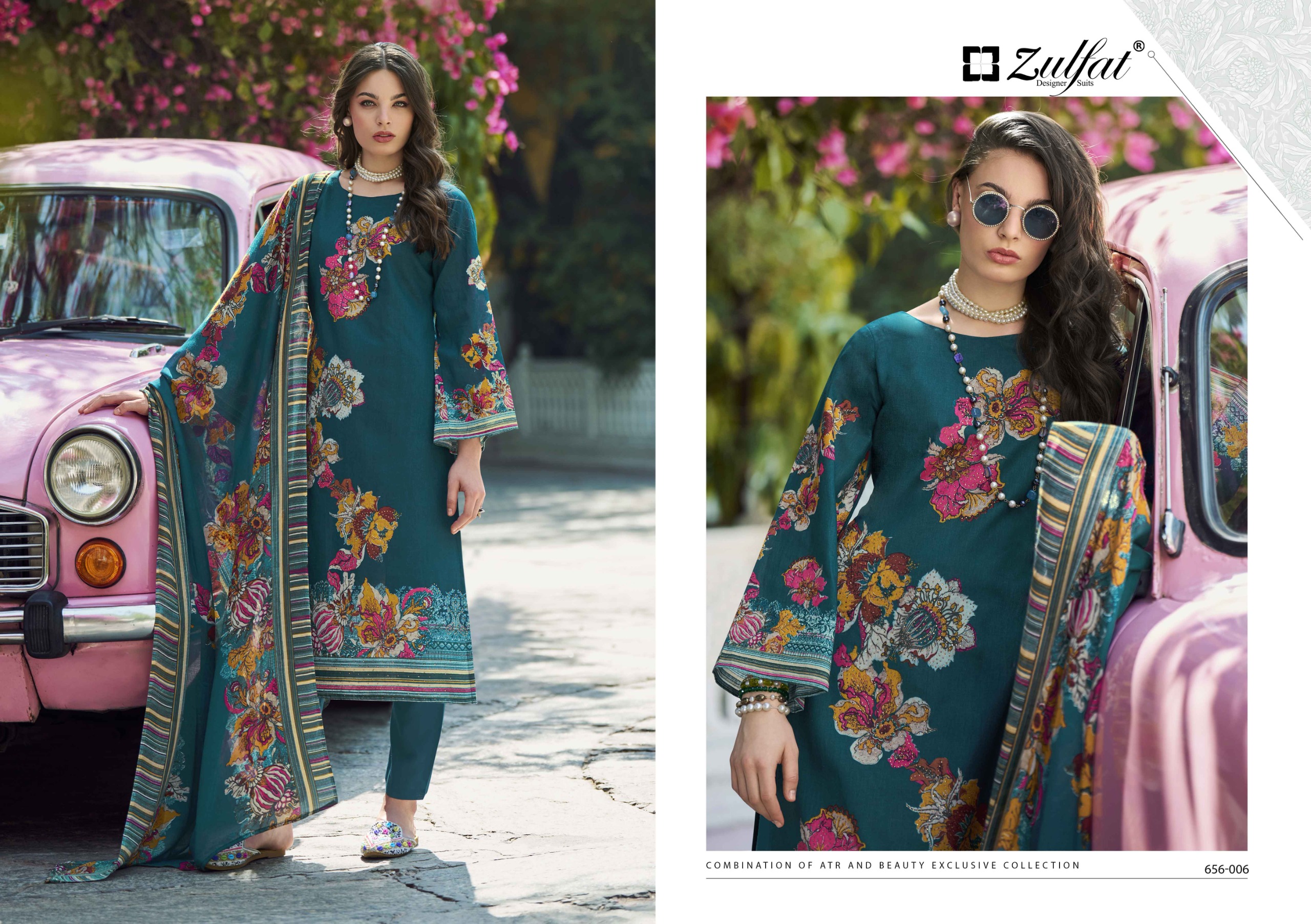 Zulfat Designer Suits - Bahaar Zulfat Designer Suits – Bahaar