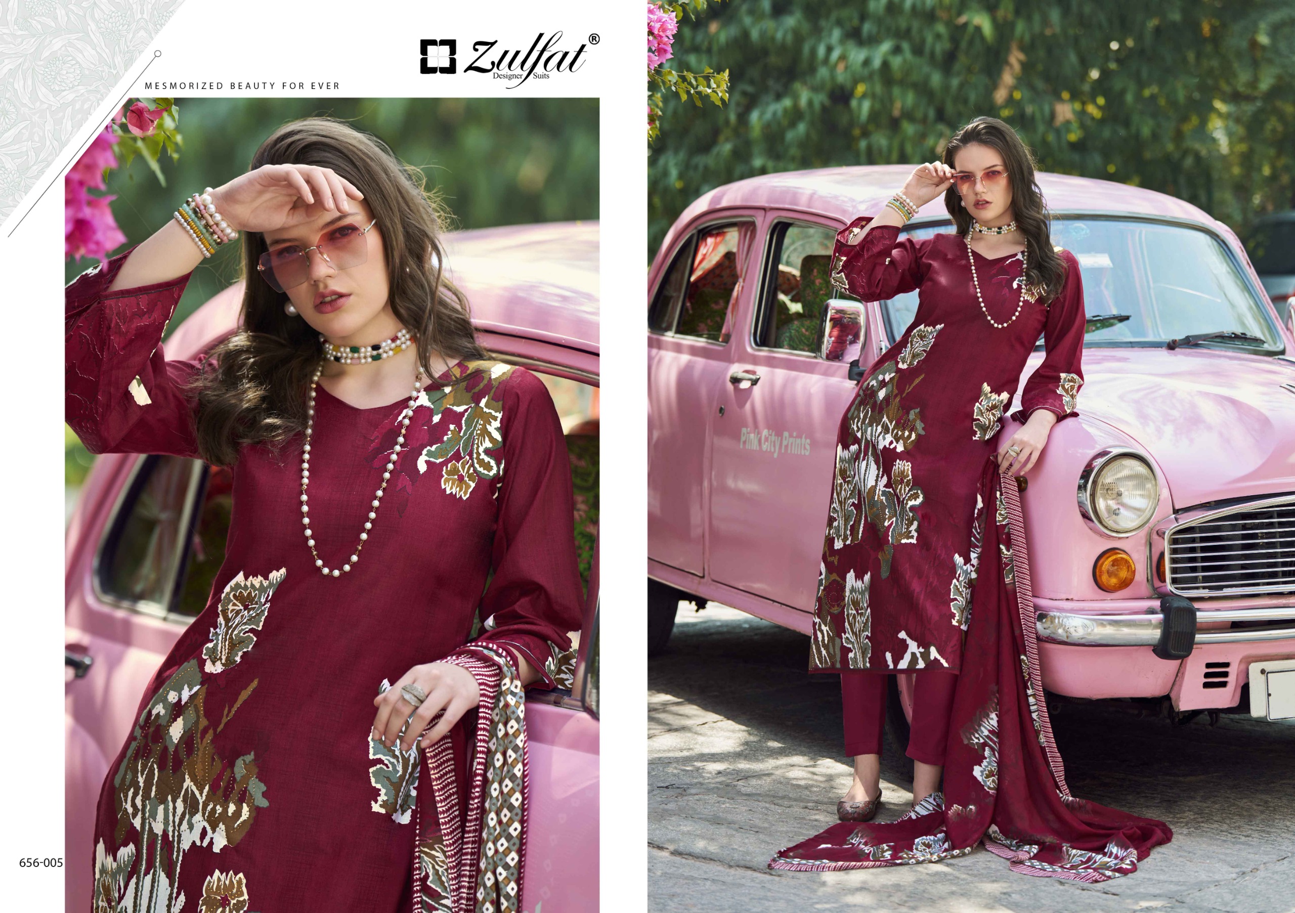 Zulfat Designer Suits - Bahaar Zulfat Designer Suits – Bahaar