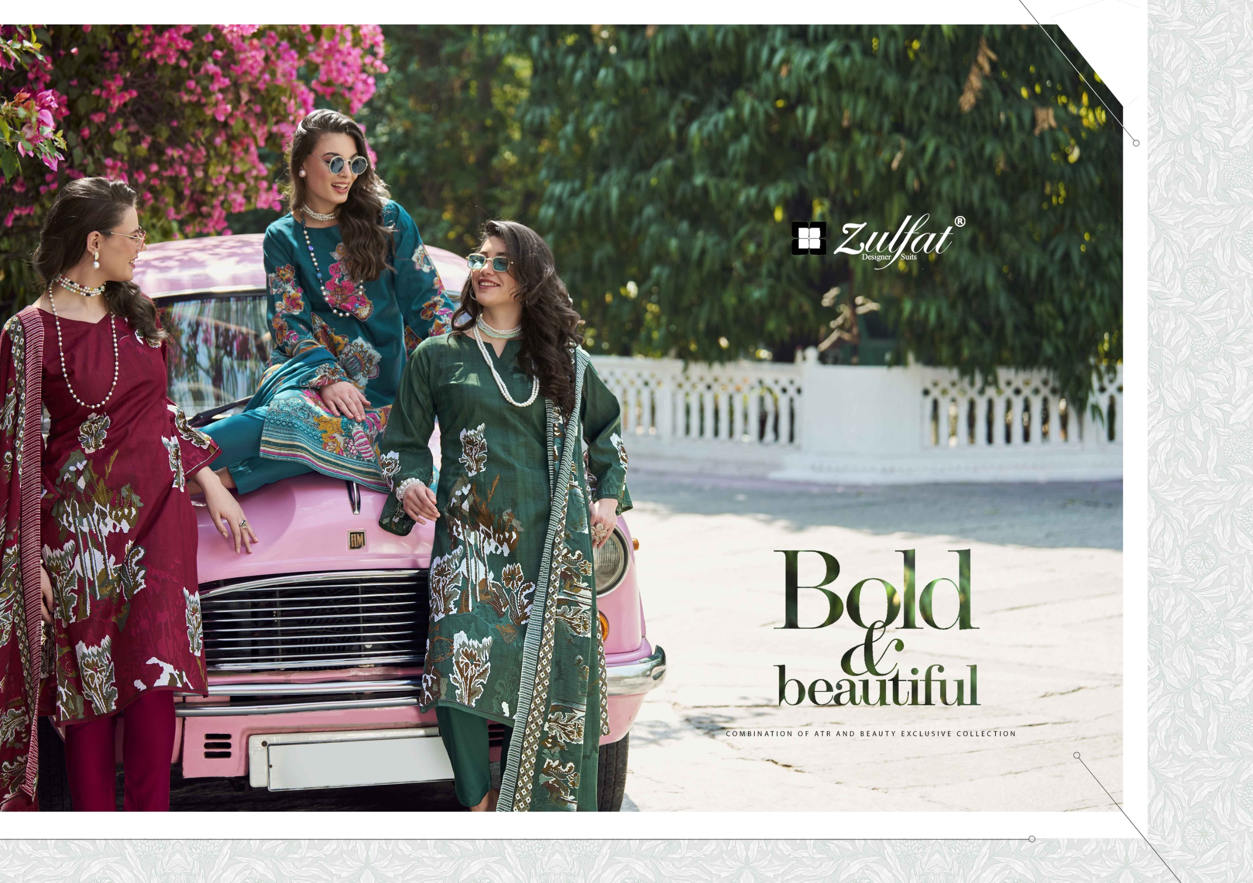 Zulfat Designer Suits - Bahaar Zulfat Designer Suits – Bahaar