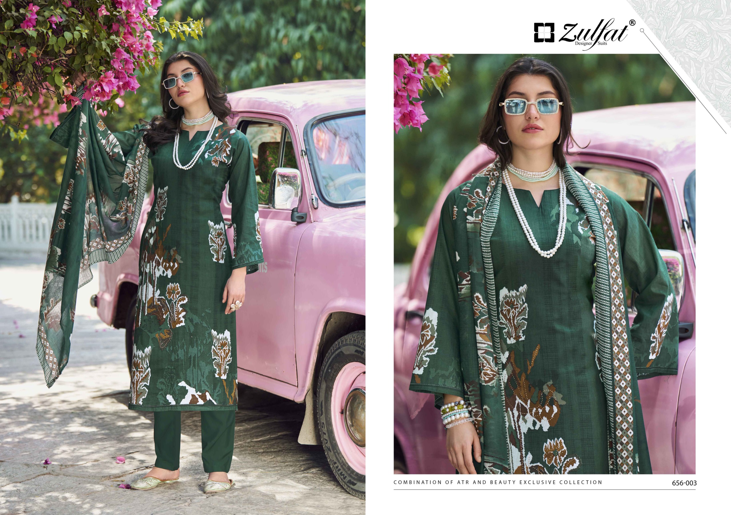 Zulfat Designer Suits - Bahaar Zulfat Designer Suits – Bahaar