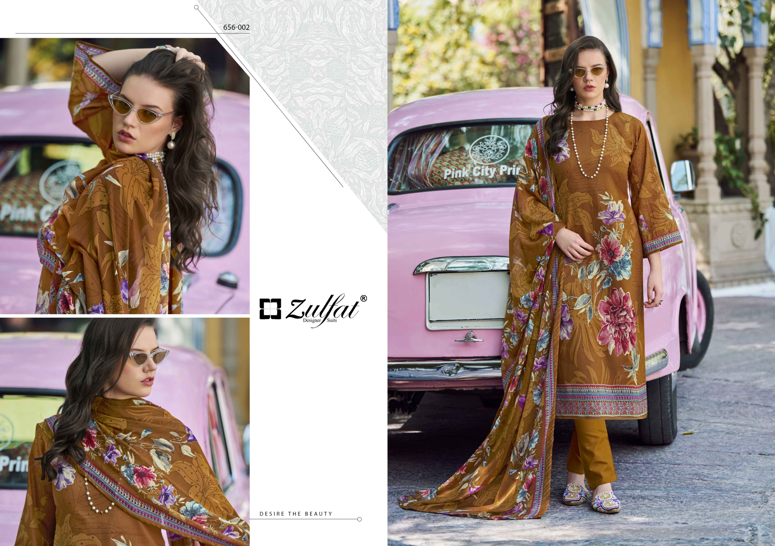 Zulfat Designer Suits - Bahaar Zulfat Designer Suits – Bahaar