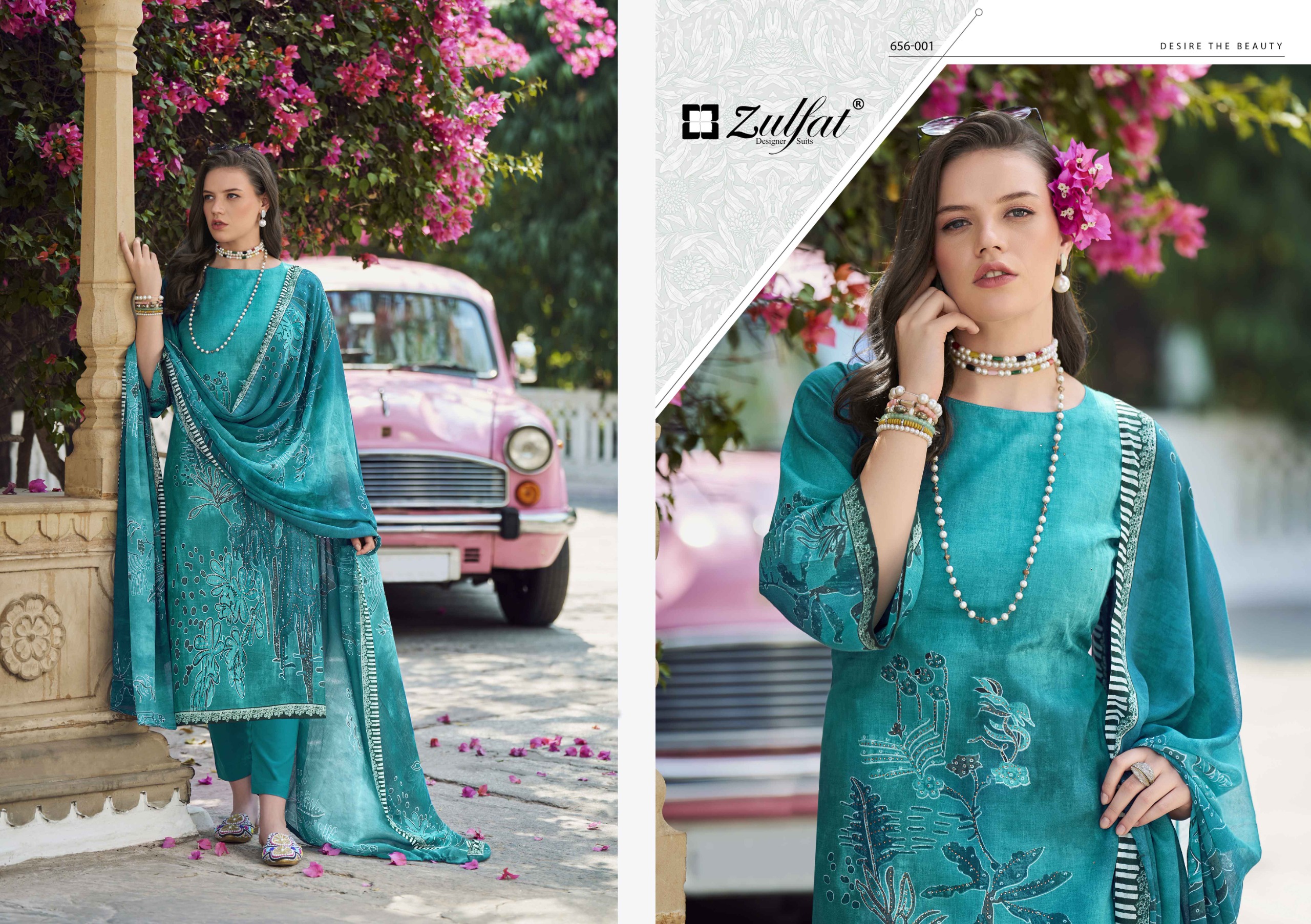 Zulfat Designer Suits - Bahaar Zulfat Designer Suits – Bahaar