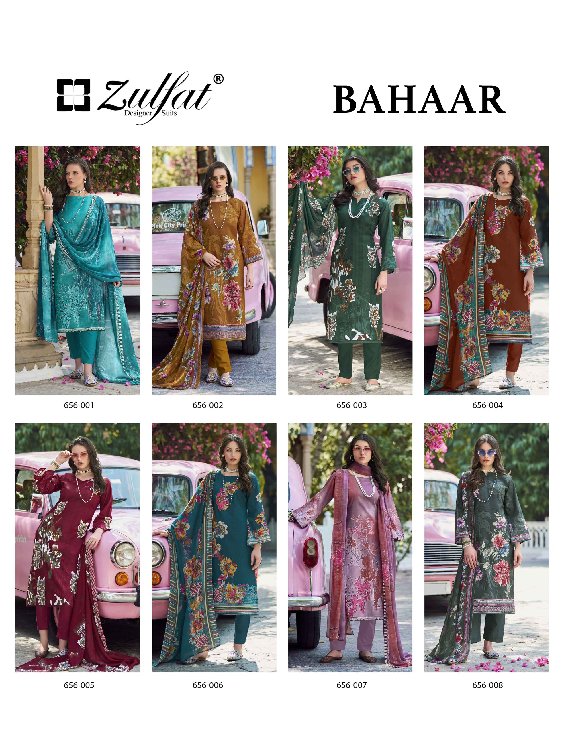 Zulfat Designer Suits - Bahaar Zulfat Designer Suits – Bahaar