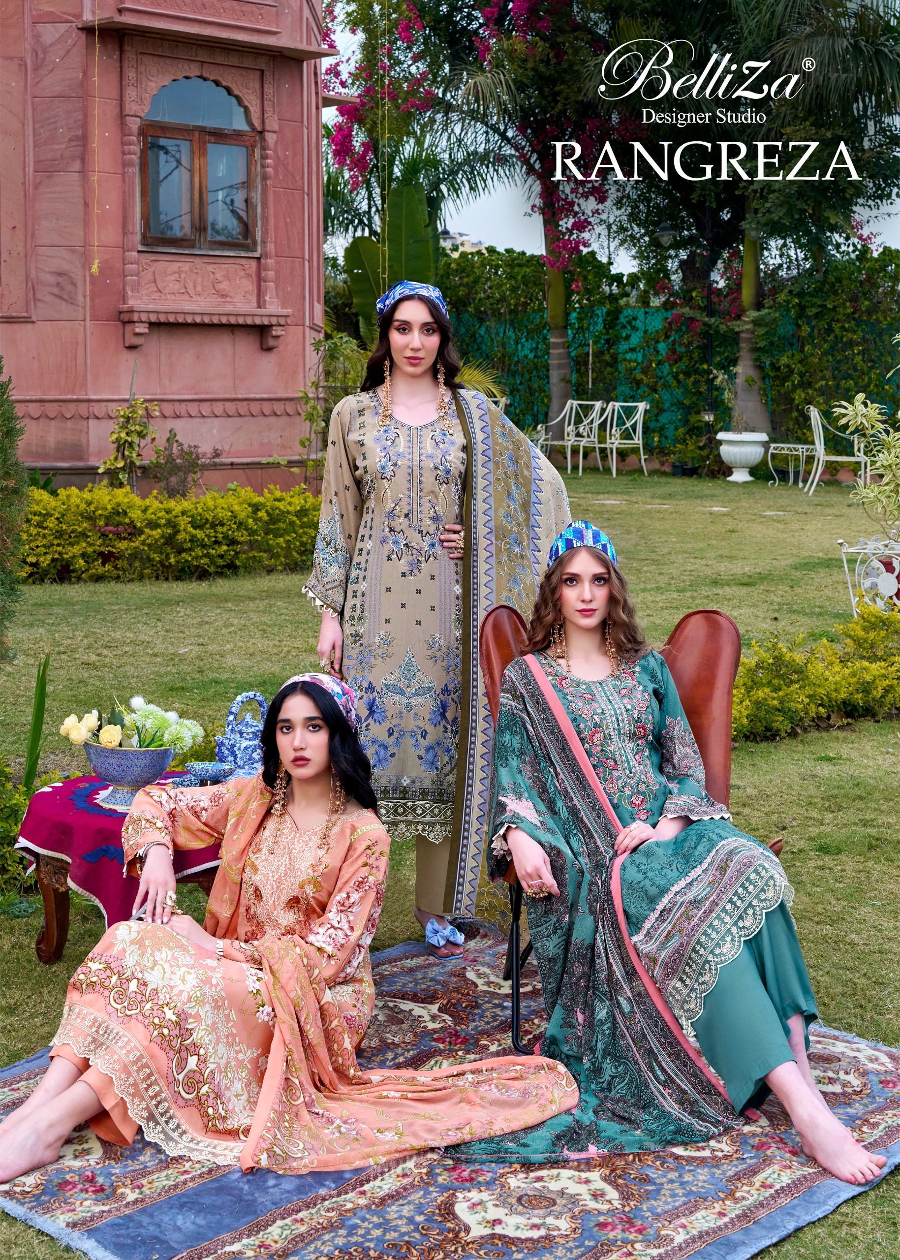 BelliZa DesigNer StuDio – Rangreza     Salwar Suit Wholesale Catalog Any Occasion