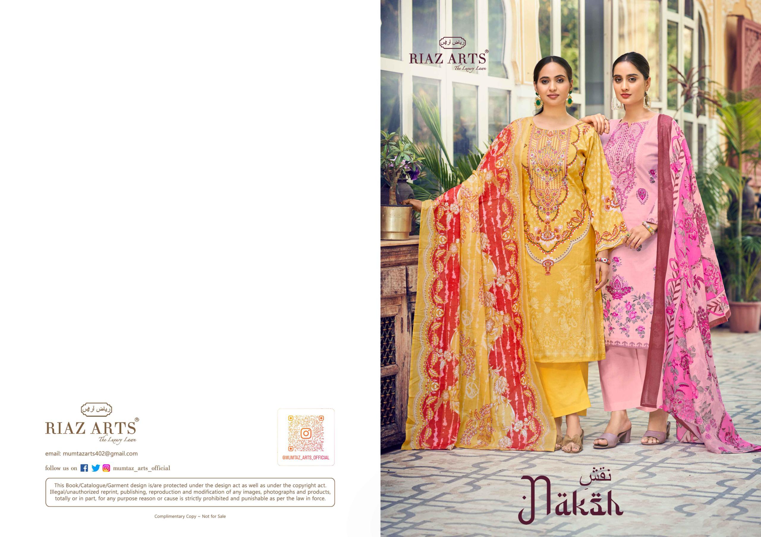 Riaz Arts – Naksha     Salwar Suit Wholesale Catalog Any Occasion