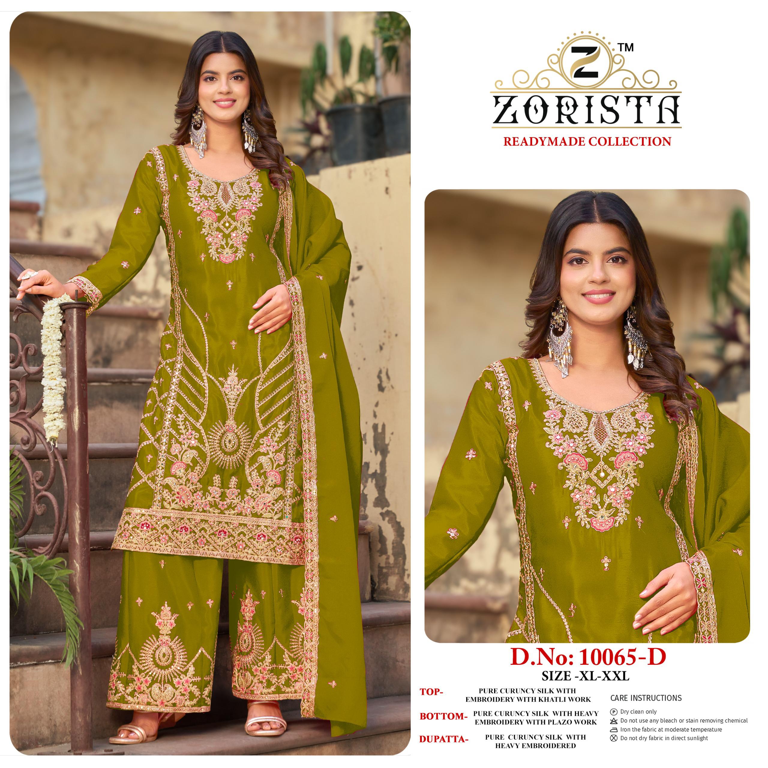 Zorista – D.No.10065     Readymade Wholesale Catalog Any Occasion