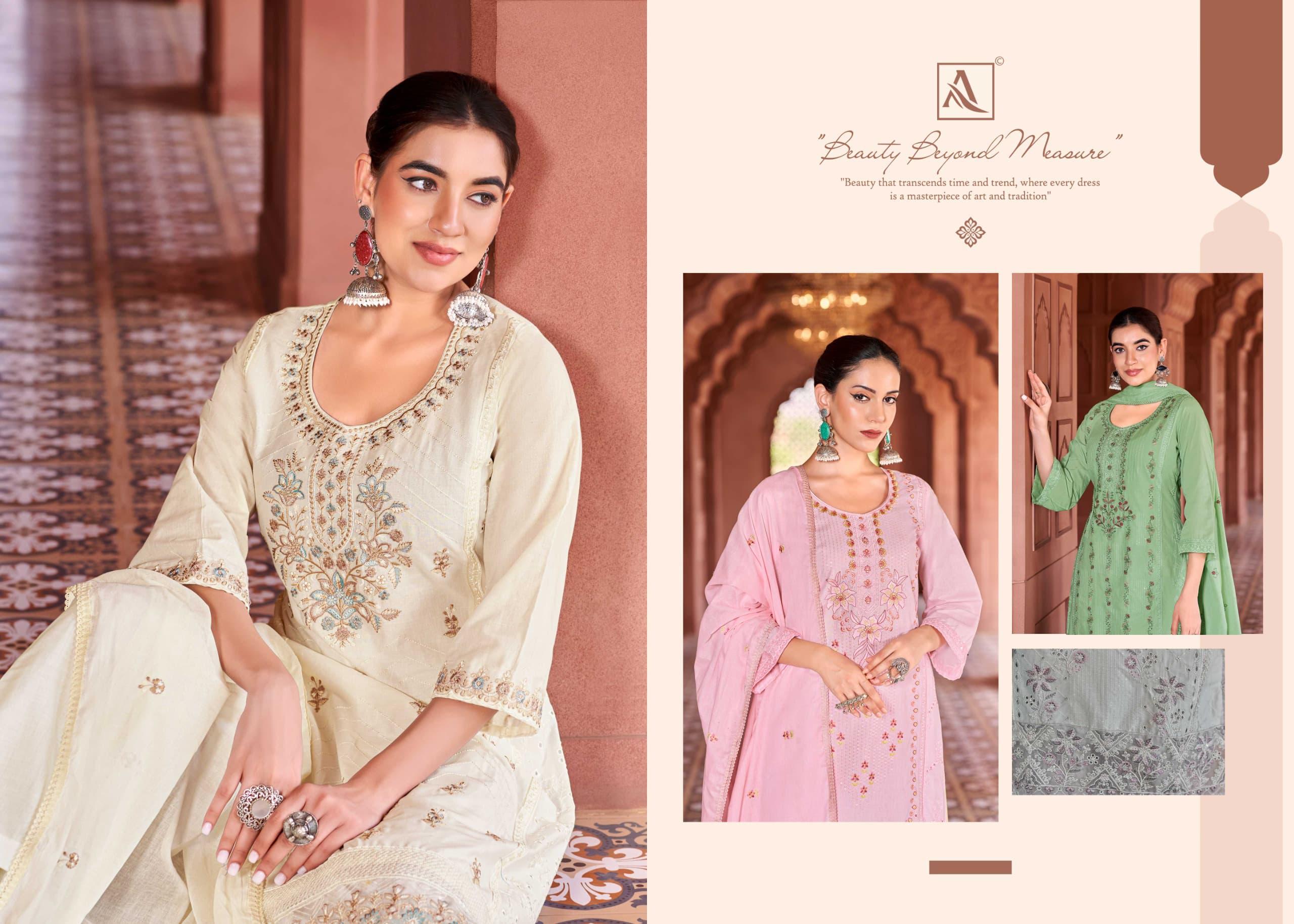 Alok Suit – Green Ombre