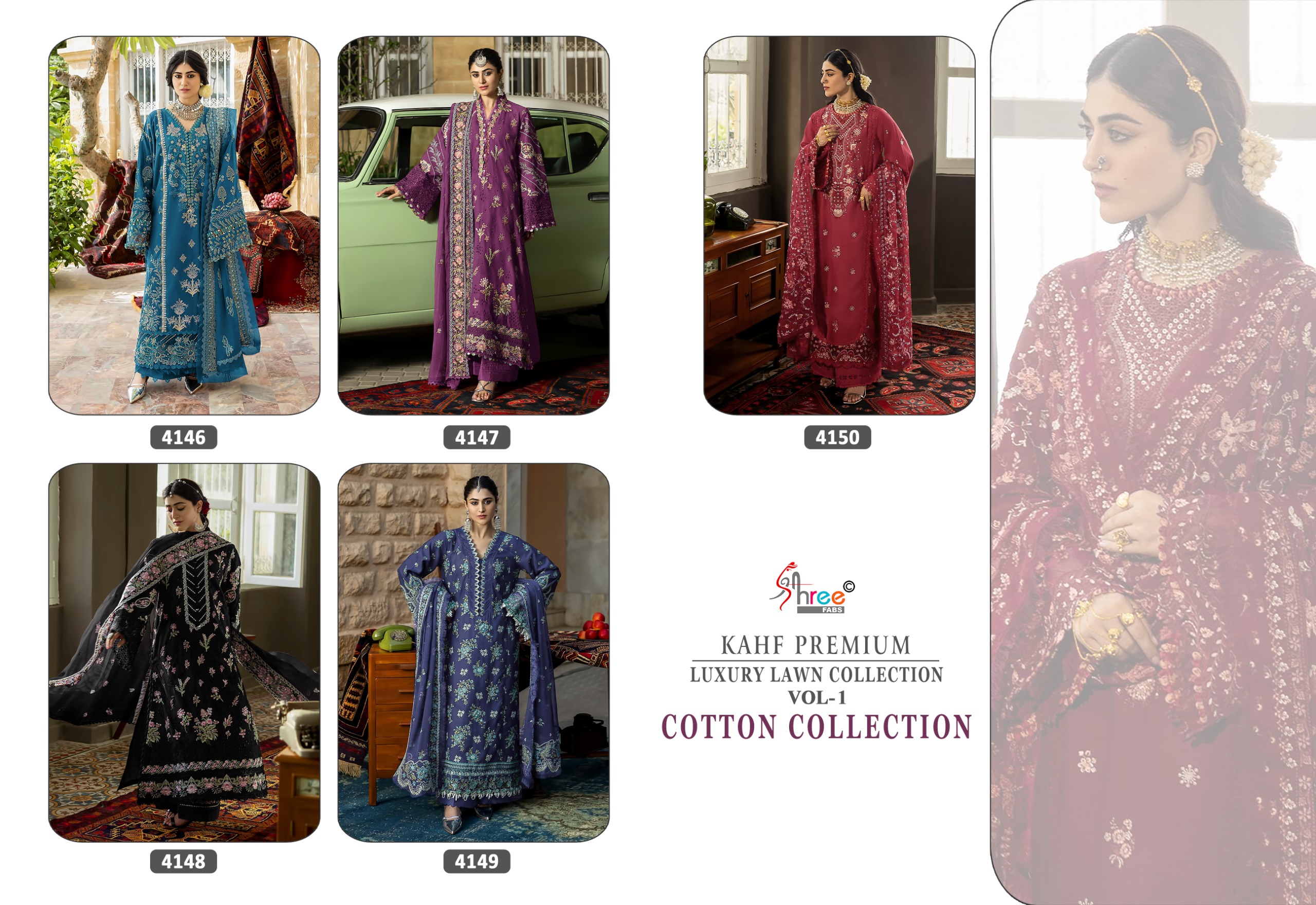 Shree Fab – Kahf vol.1 Cotton Duptta