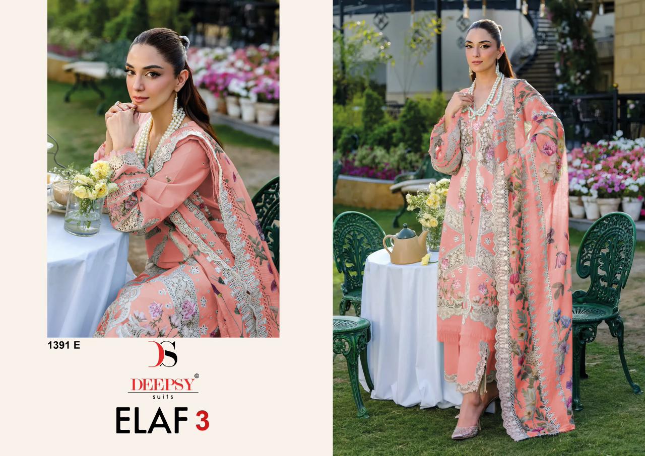 DEEPSY SUITS – Elaf Luxury 1391     Salwar Suit Wholesale Catalog Ramzan Special