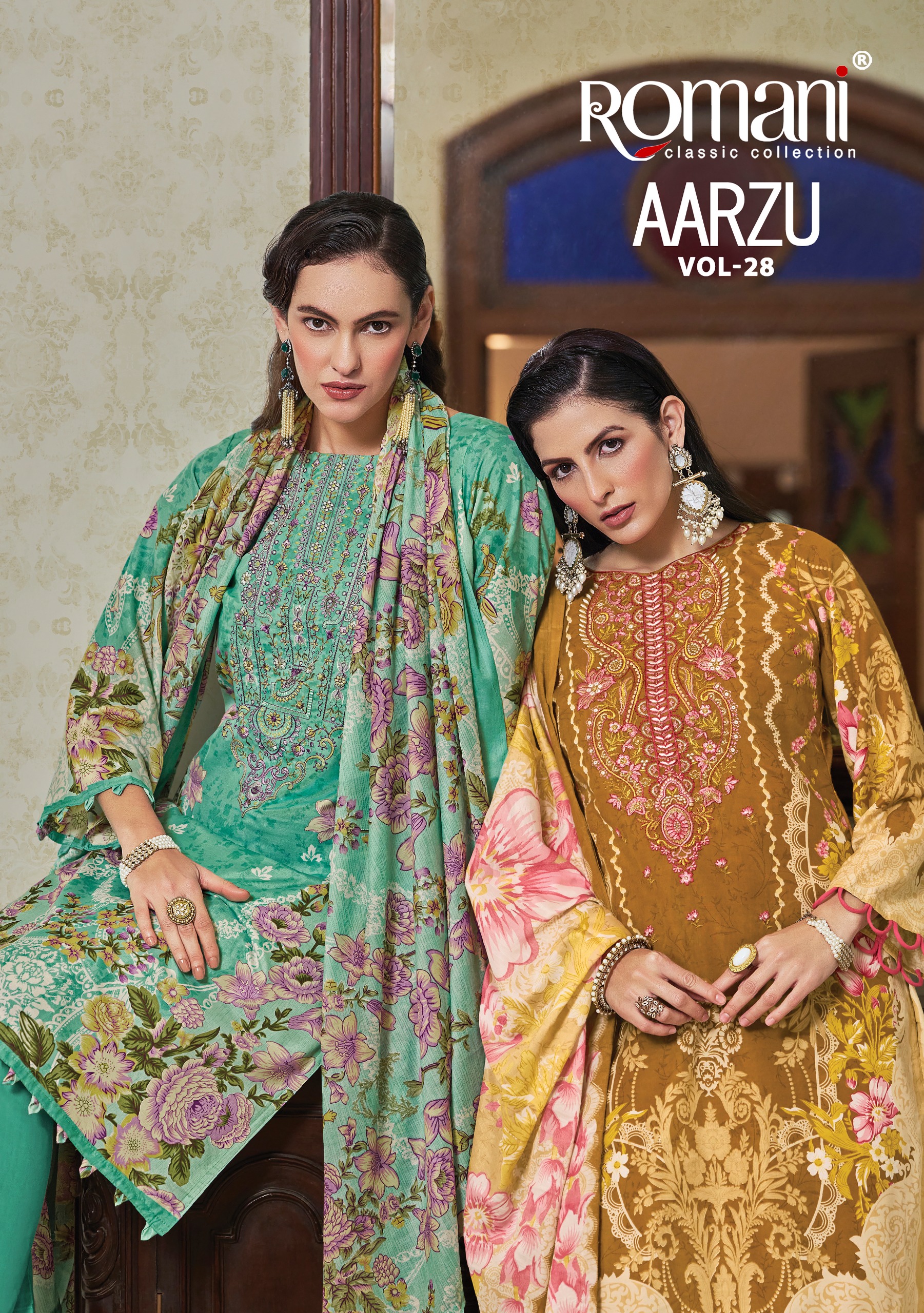 Romani – Aarzu Vol.28     Salwar Suit Wholesale Catalog Any Occasion