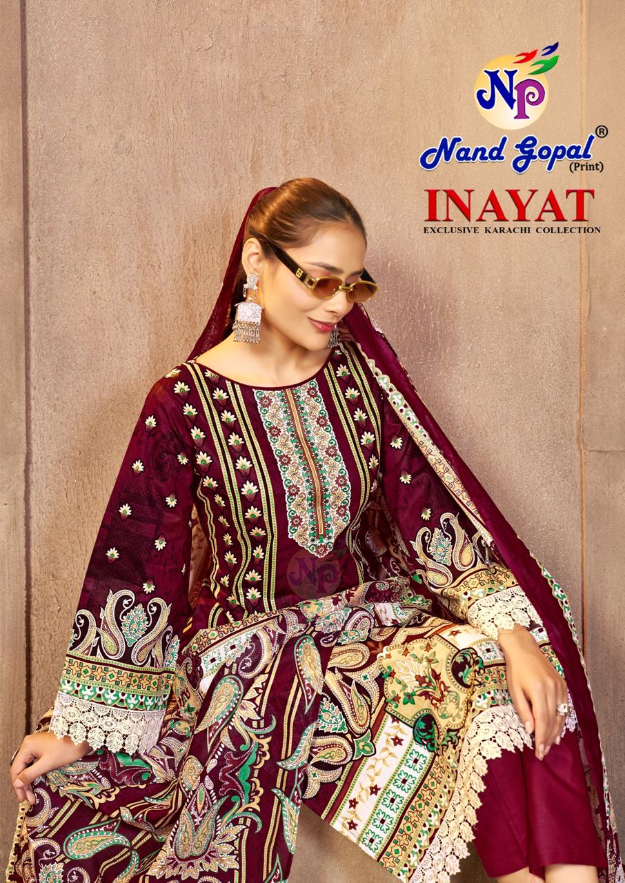 Nandgopal – Innayat     Cotton Printed Wholesale Catalog Any Occasion