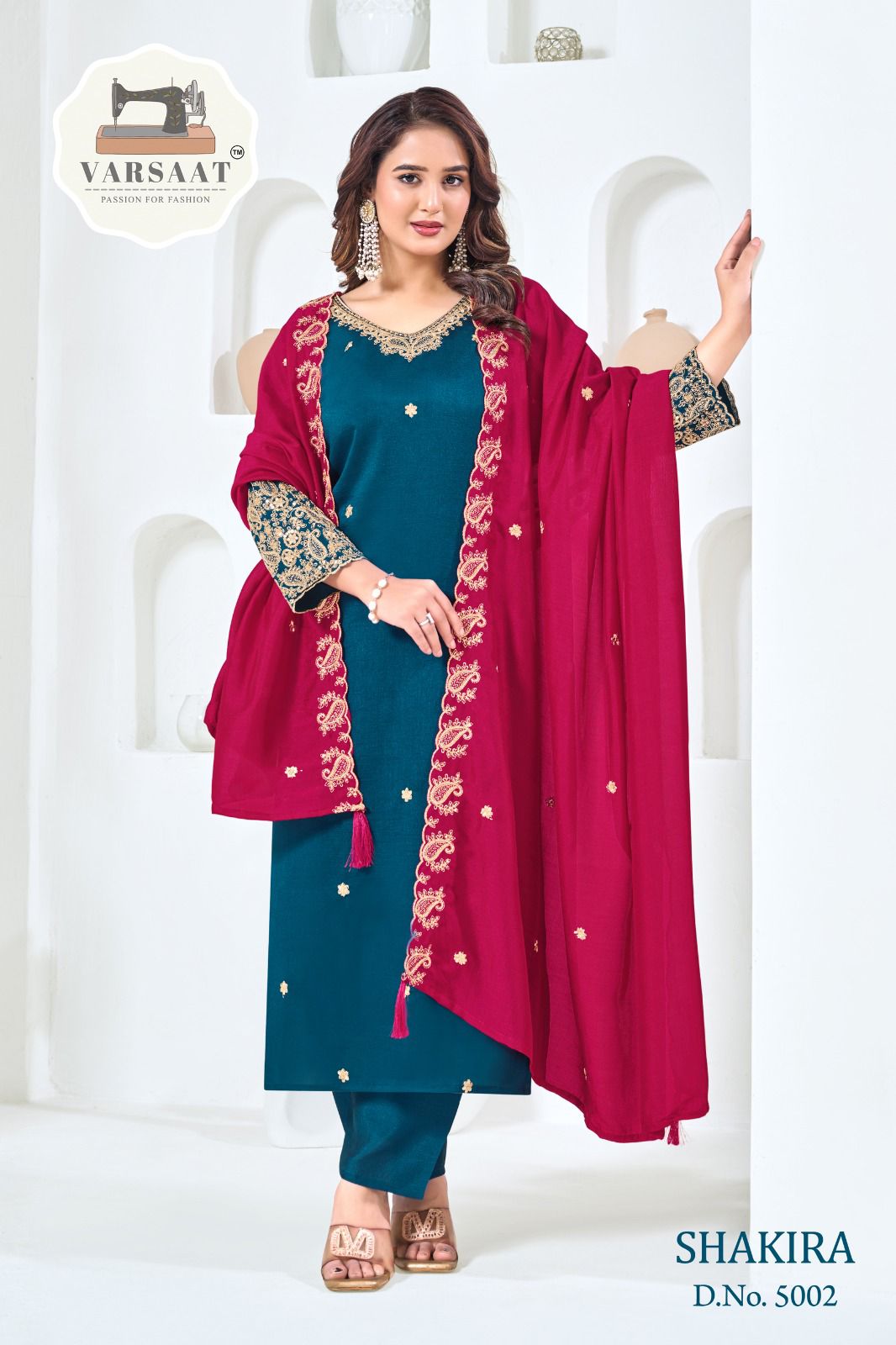 Varsaat – Sakina     Readymade Wholesale Catalog Any Occasion