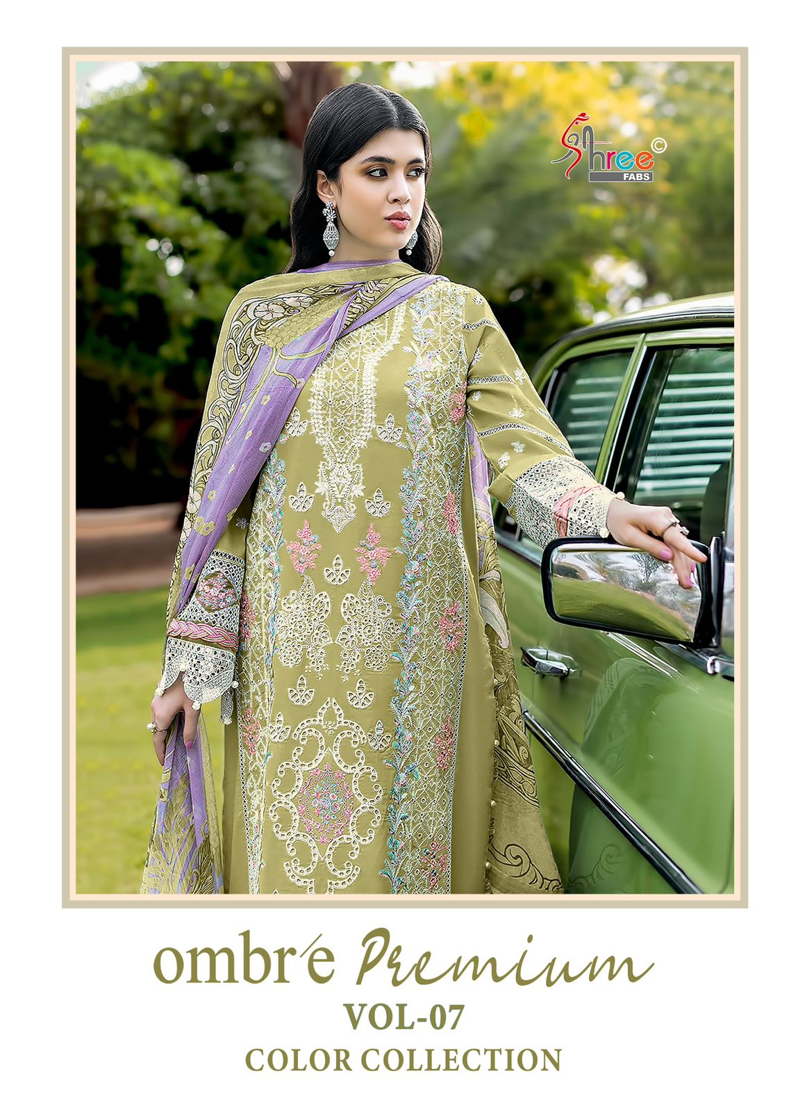 Shree Fab – Ombre Lawn Vol.7 Cotton Duptta     Salwar Suit Wholesale Catalog Any Occasion
