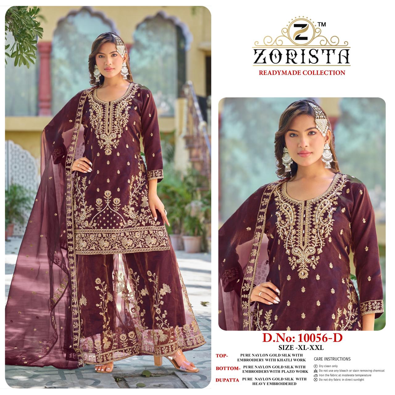 Zorista – D.No.10056     Readymade Wholesale Catalog Ramzan Special