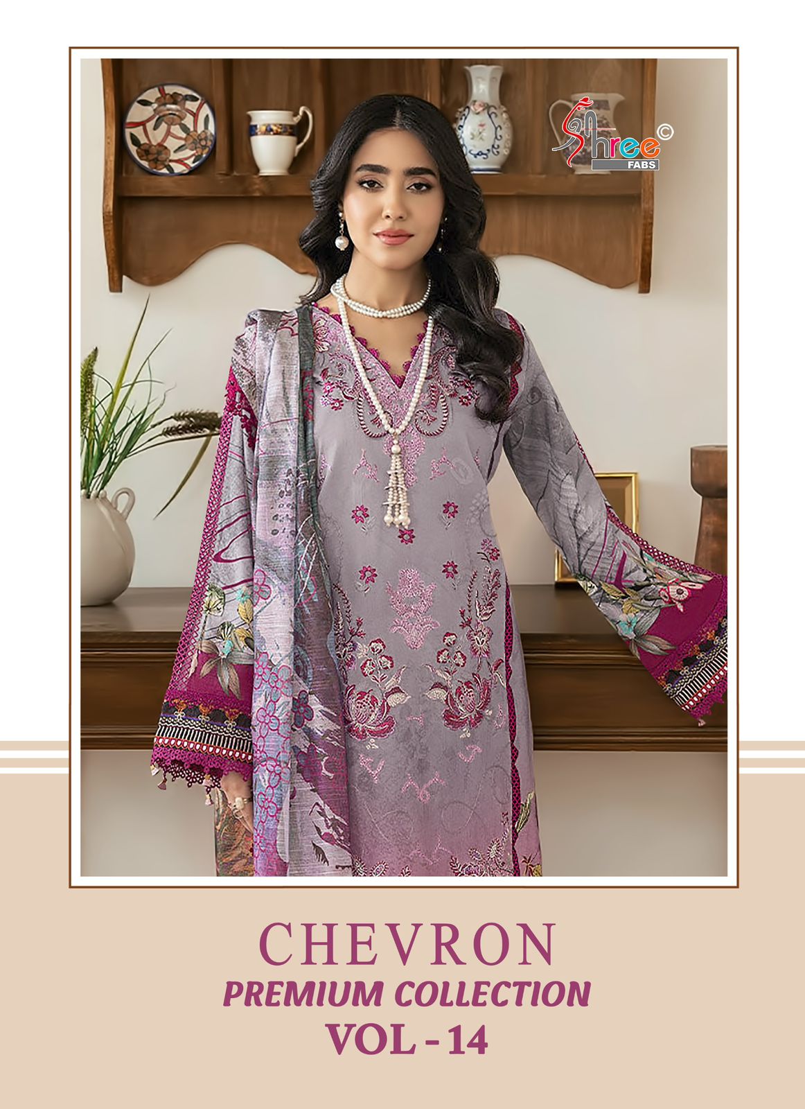 Shree Fab – Chevron Premium Vol.14 Cotton Duptta