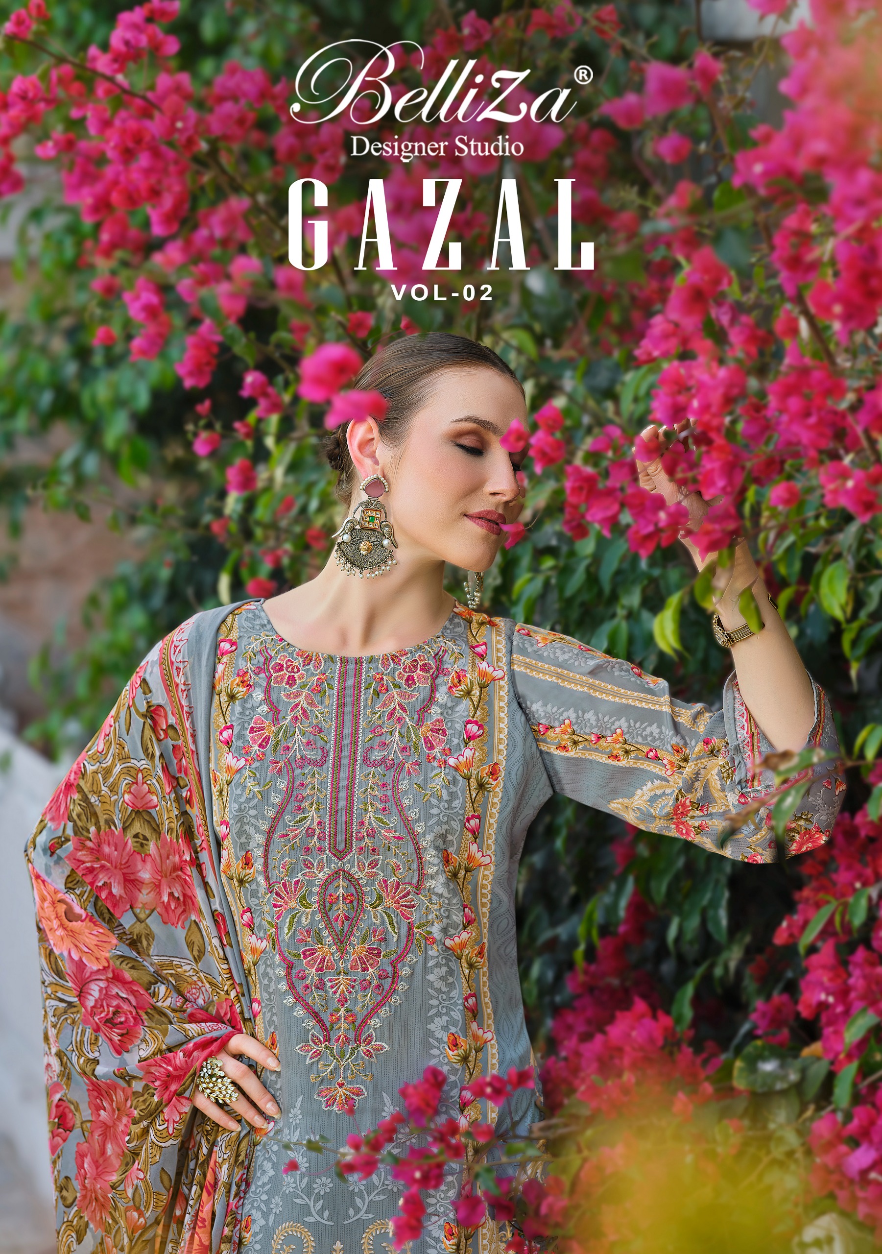 BelliZa DesigNer StuDio – Gazal Vol.2     Salwar Suit Wholesale Catalog Any Occasion