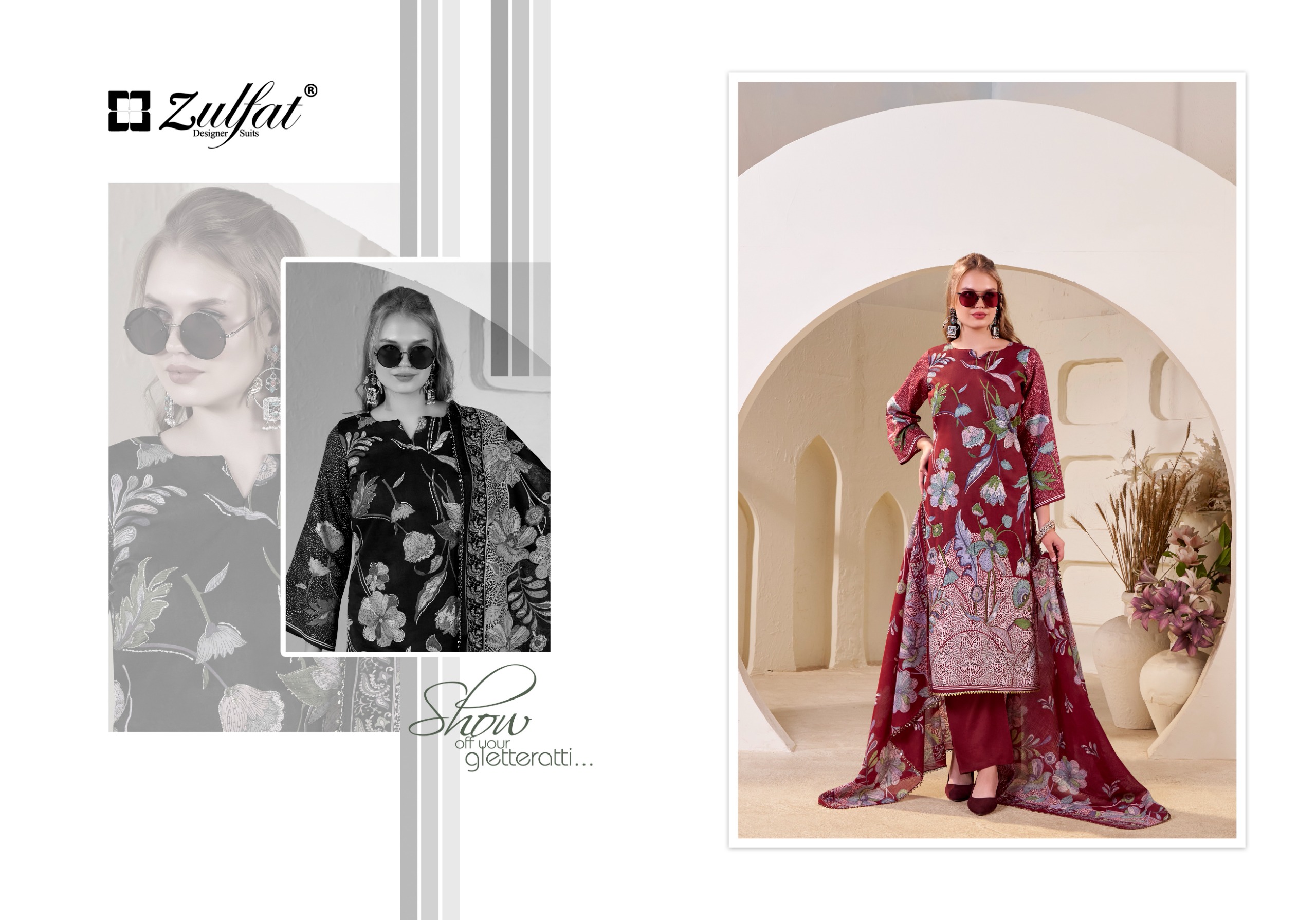 Zulfat Designer Suits – Nasreen