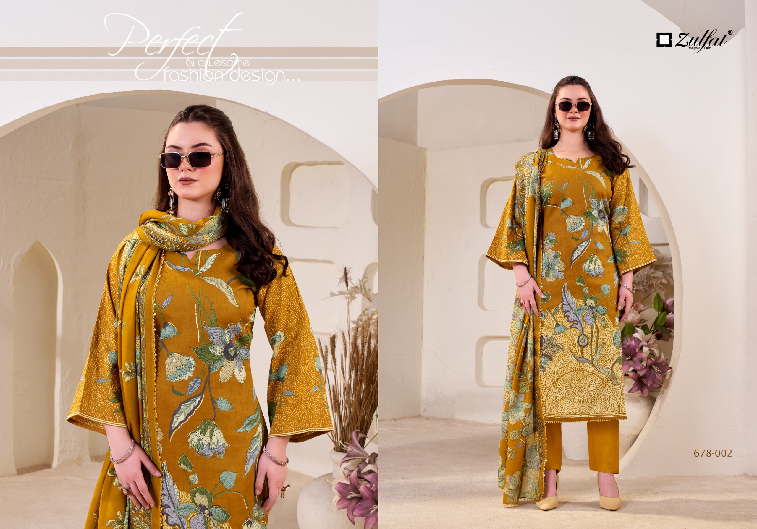 Zulfat Designer Suits – Nasreen