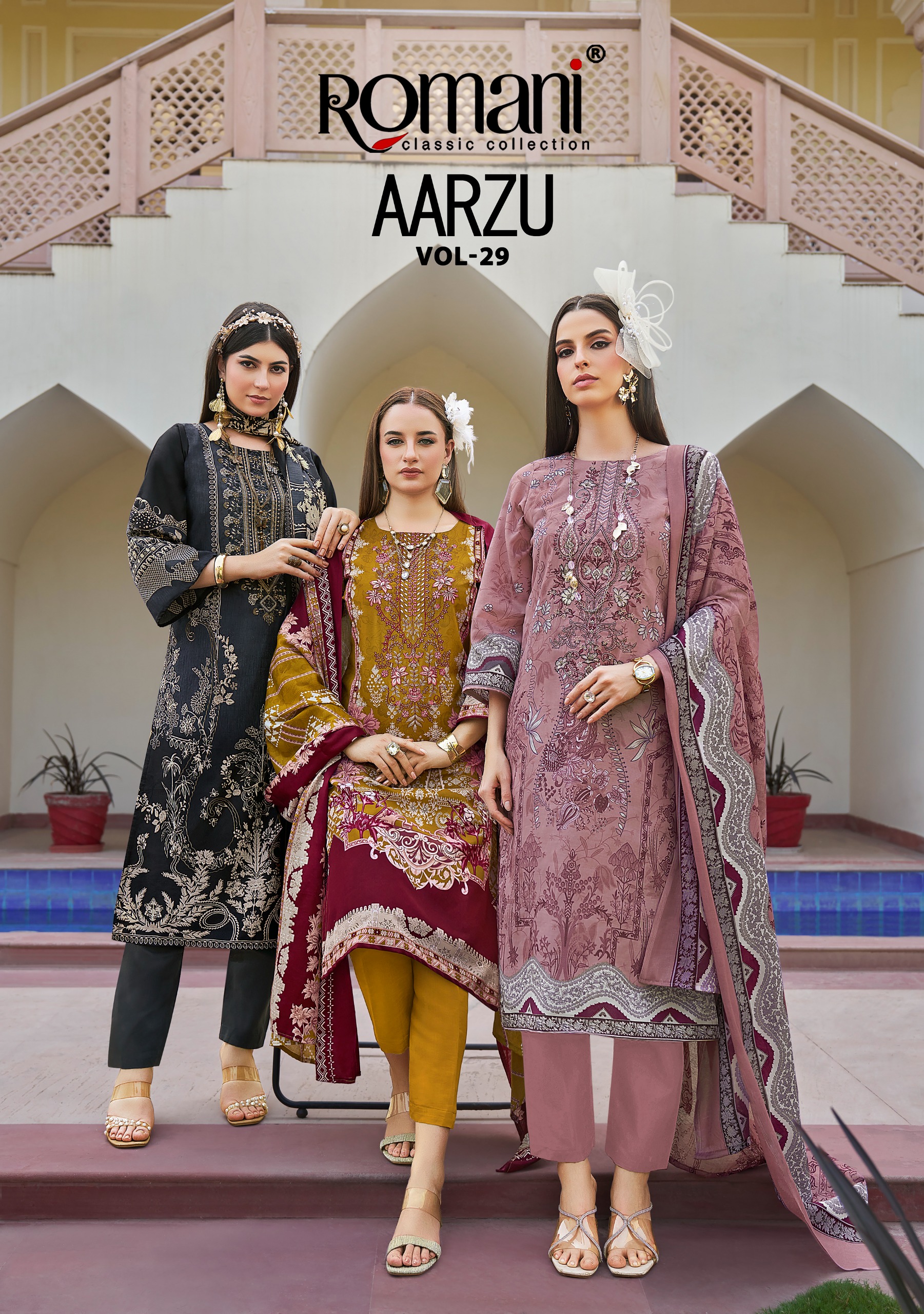 Romani – Aarzu Vol.29     Salwar Suit Wholesale Catalog Any Occasion