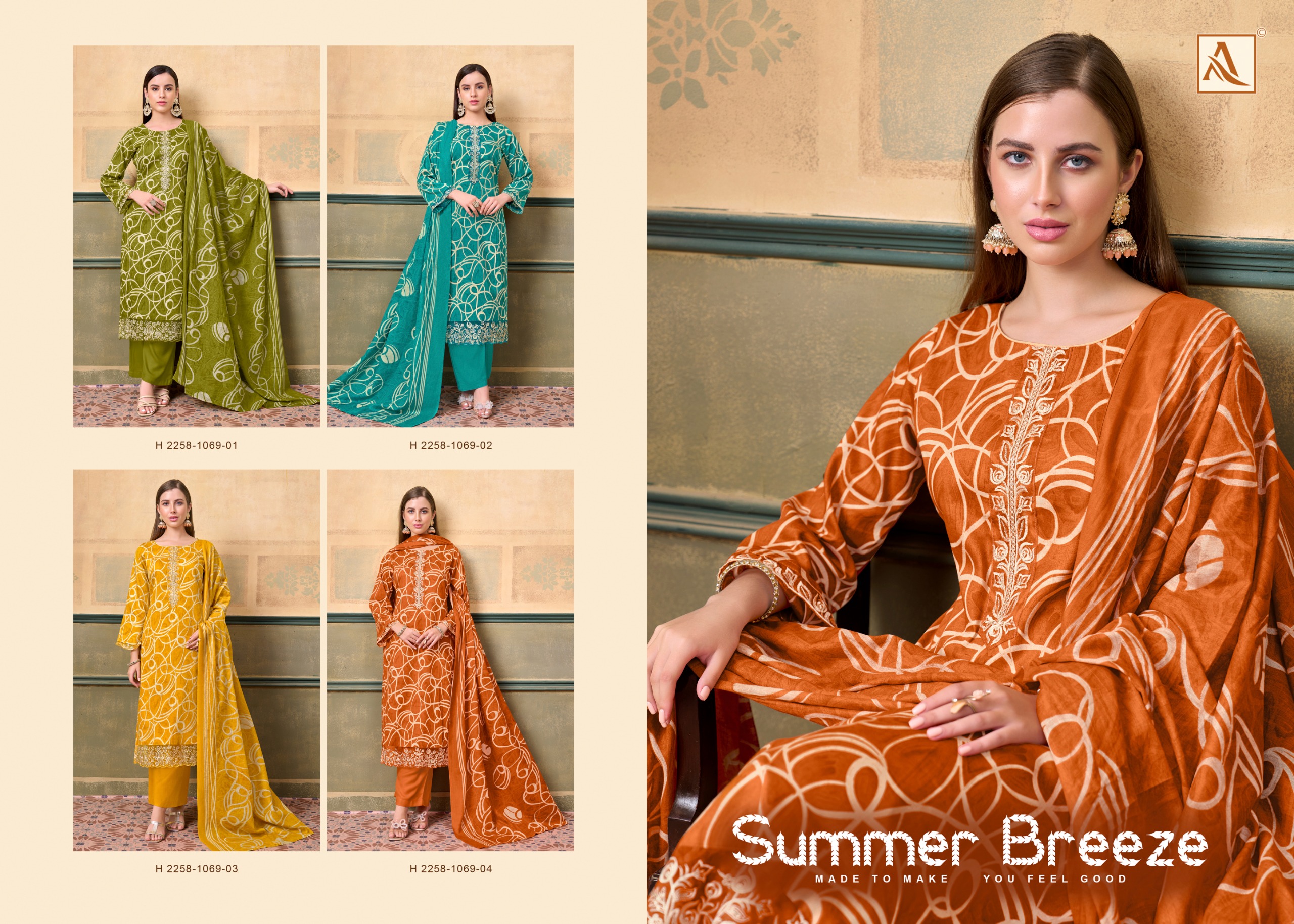 Alok Suit – Summer Breeze