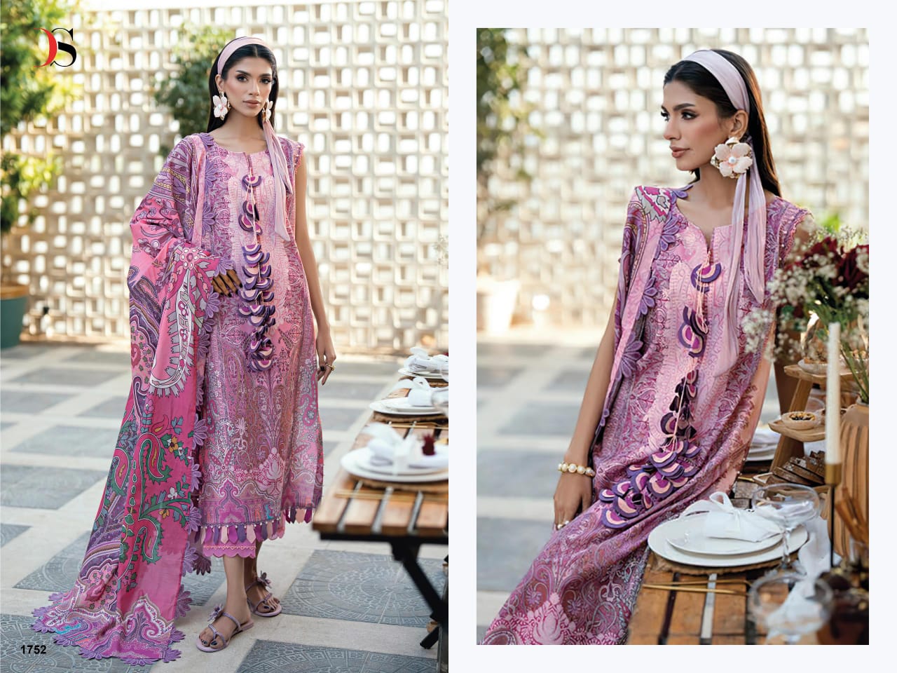 DEEPSY SUITS – Jade urban lawn 8 Ciffon Duptta