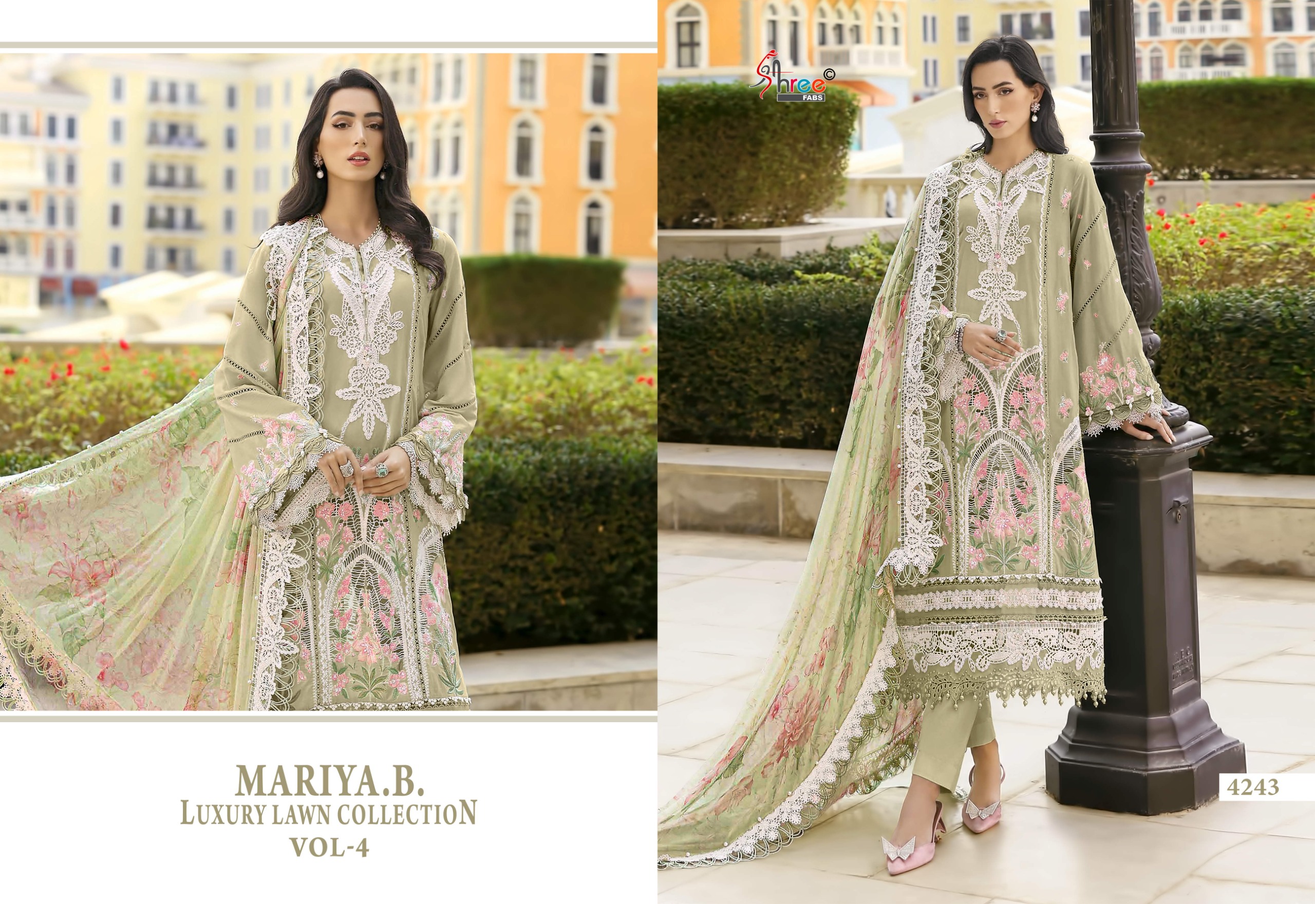 Shree Fab – Mariya b luxury lawn vol.4 Cotton Duptta