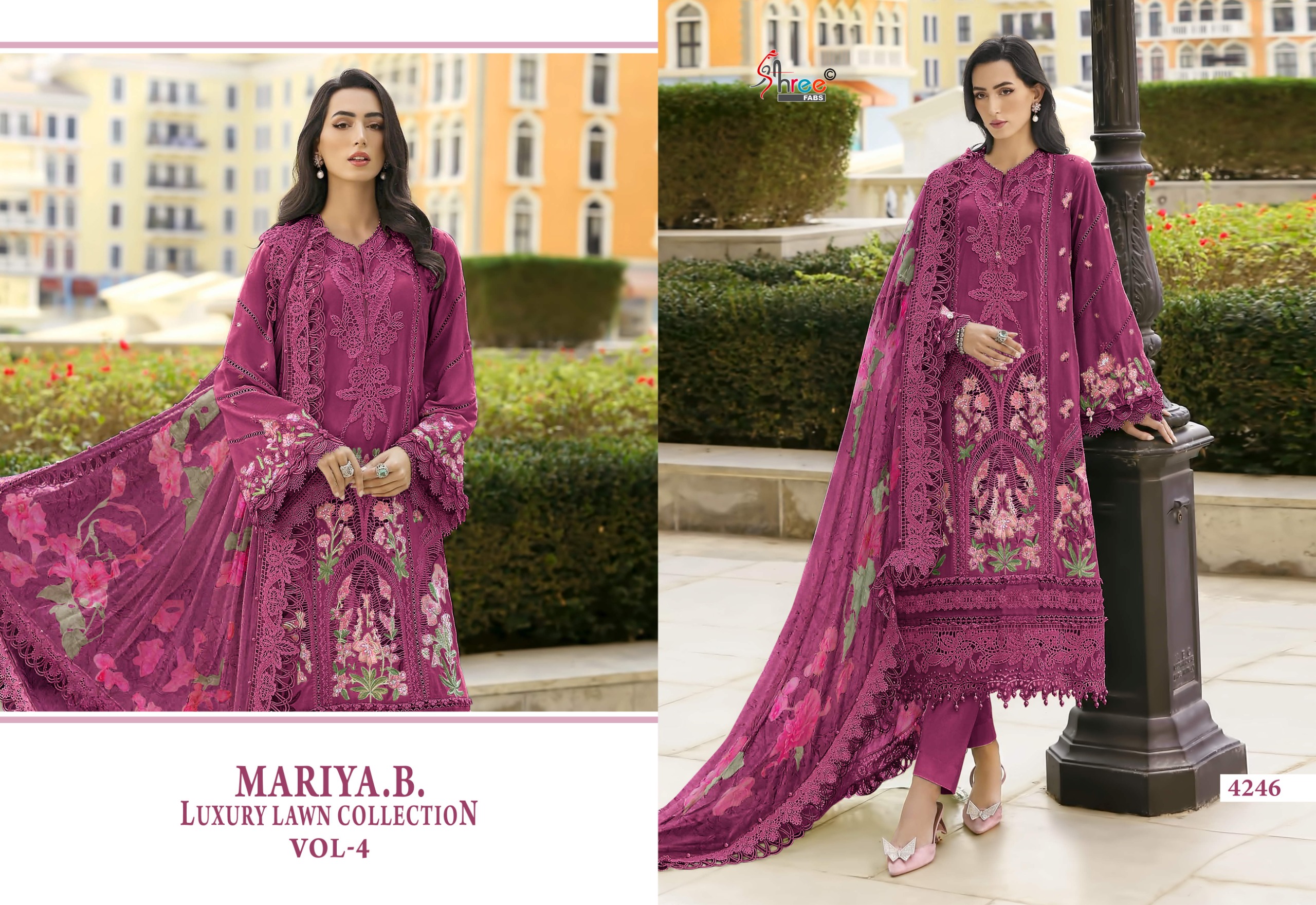 Shree Fab – Mariya b luxury lawn vol.4 Cotton Duptta