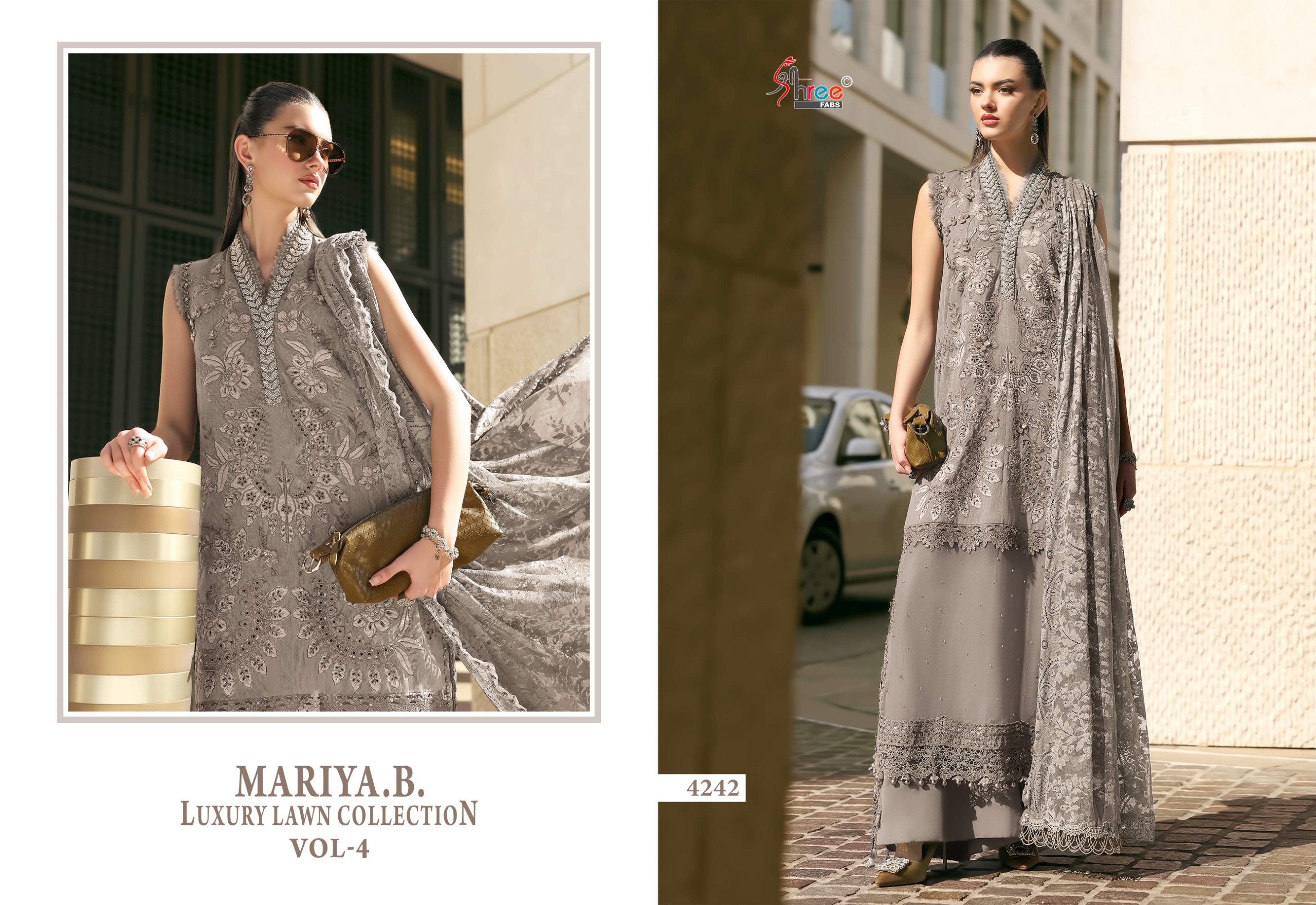 Shree Fab – Mariya b luxury lawn vol.4 Cotton Duptta
