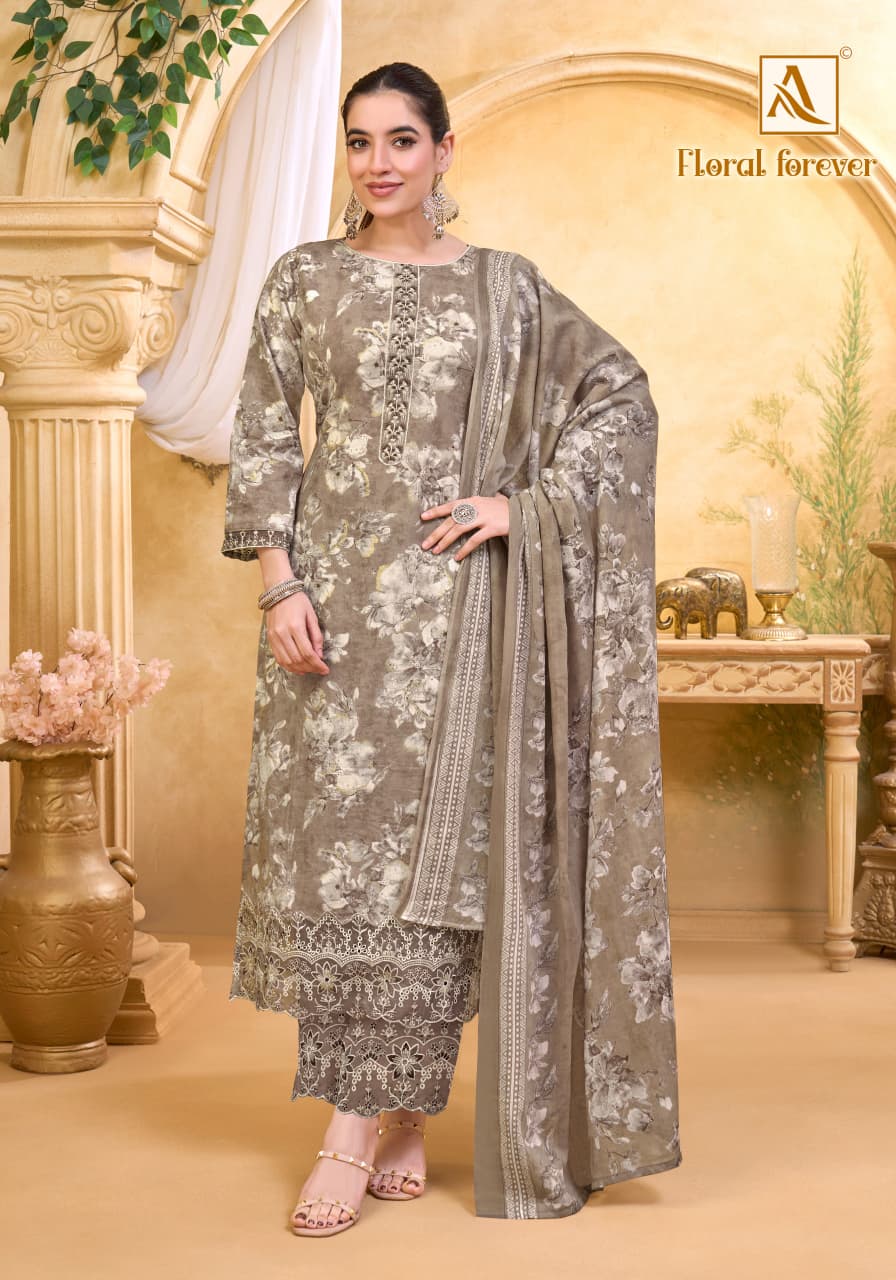 Alok Suit – Floral Forever