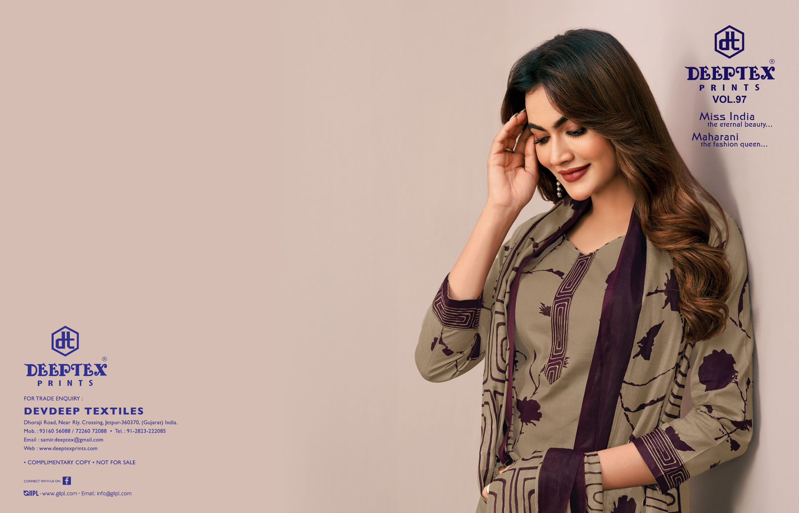 Deeptex Print – Miss india Vol 97