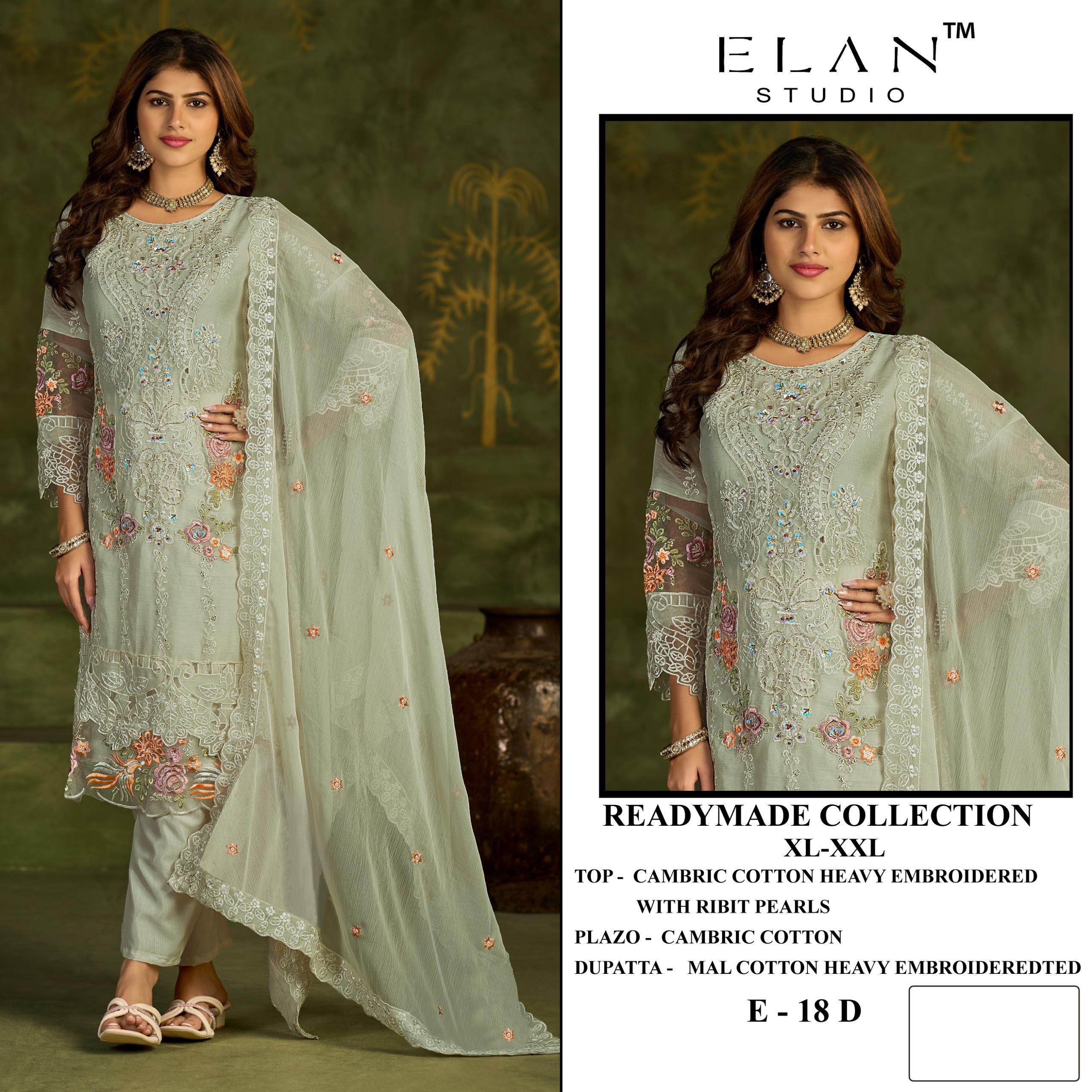 Elan Studio – D.No.18     Readymade Wholesale Catalog Ceremony