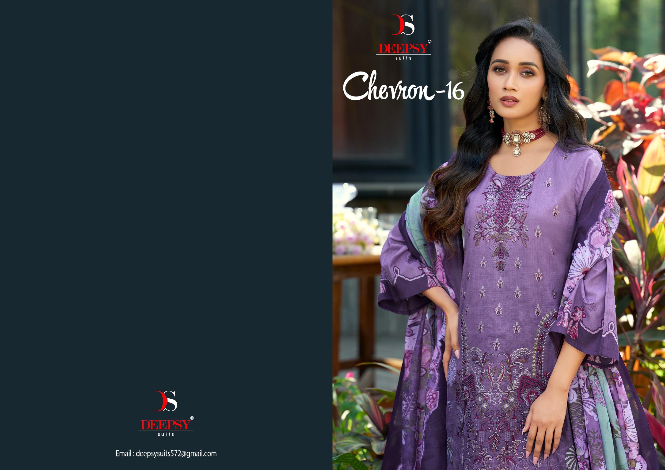 DEEPSY SUITS – Chevron Vol.16 Ciffon Duptta