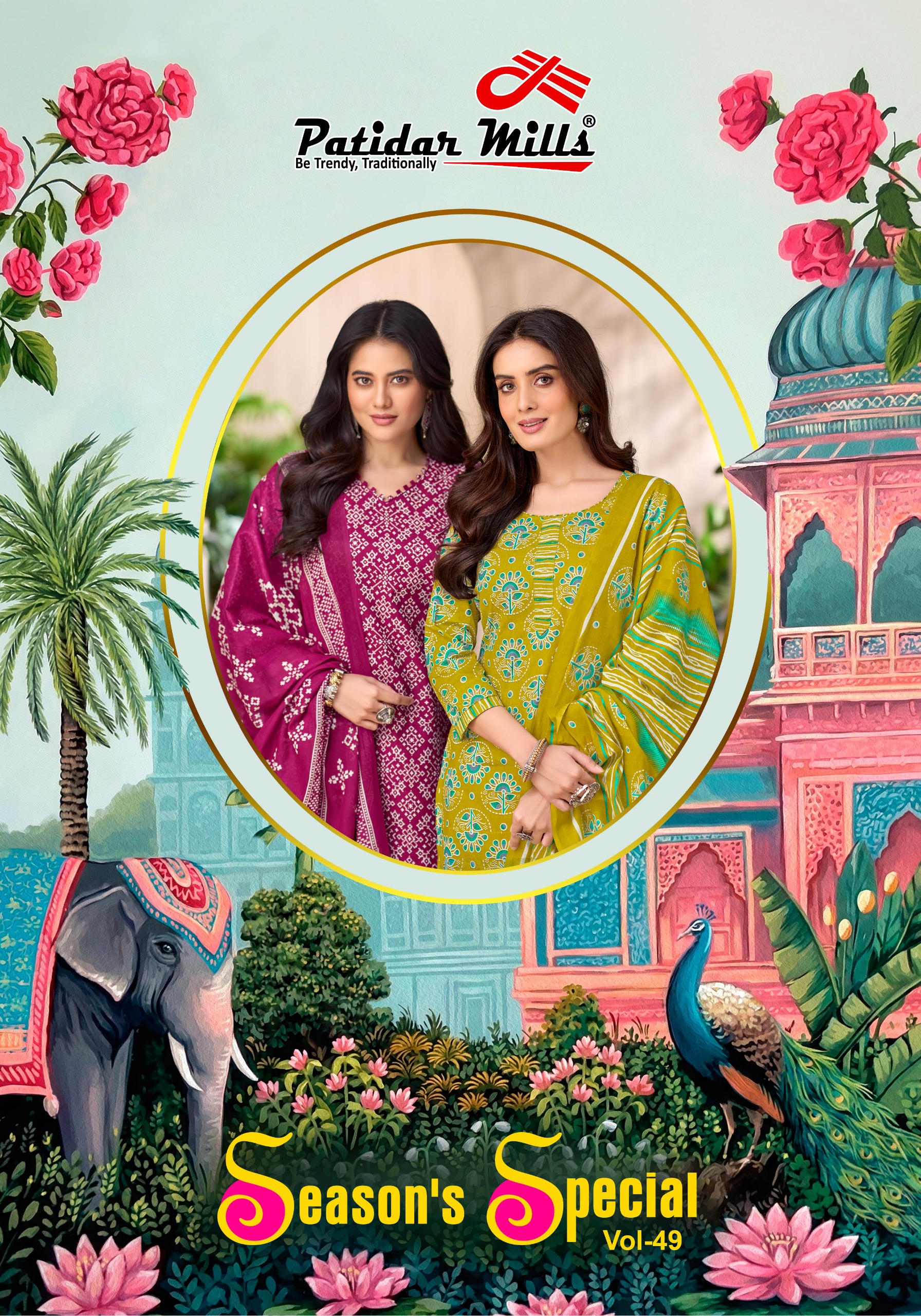 Patidar Mills – Seosons Special 49     Cotton Printed Wholesale Catalog Cotton Print
