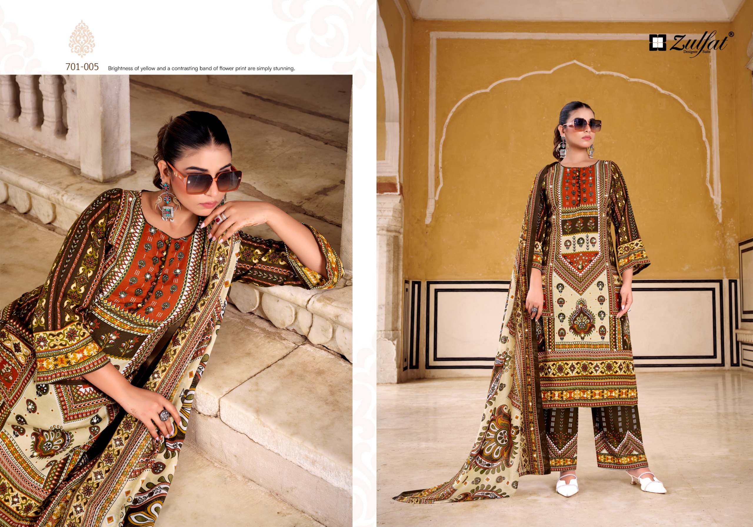Zulfat Designer Suits – Mohabbat