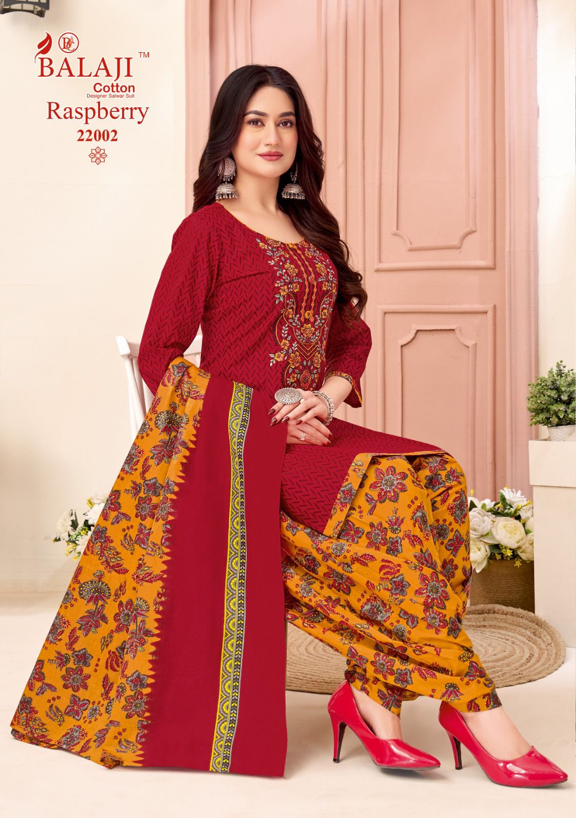 Balaji Cotton – Rasberry Vol.22
