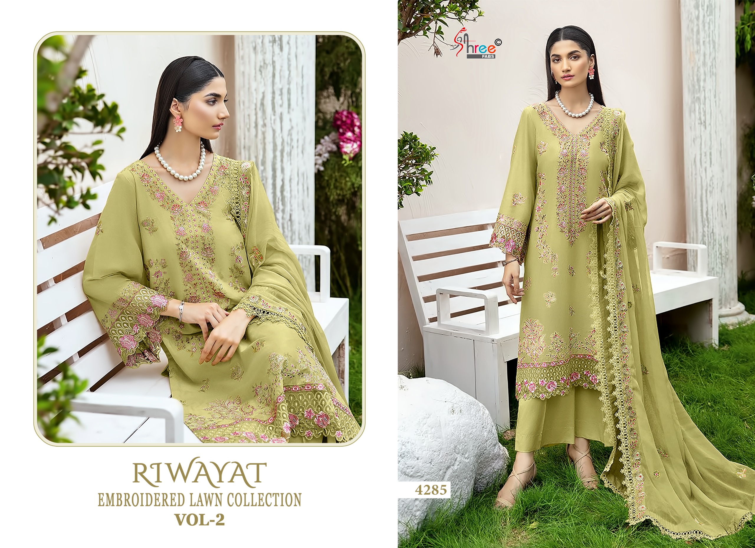 Shree Fab – Riwayat vol.2 Kota Checks Duptta