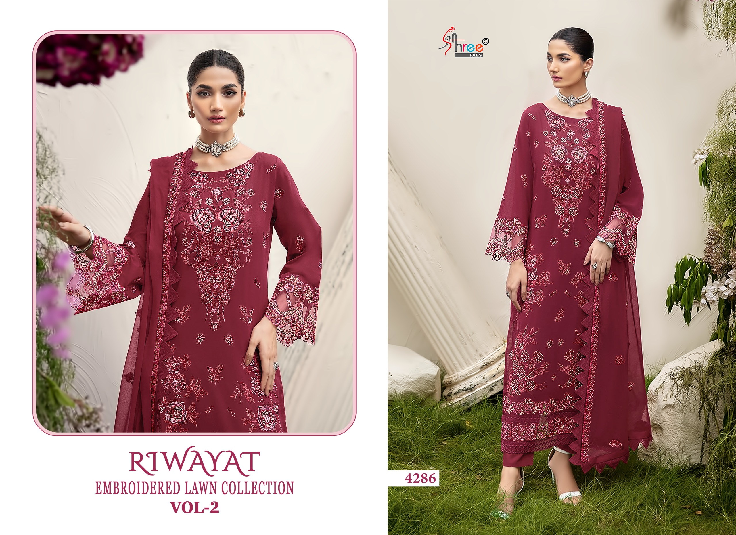 Shree Fab – Riwayat vol.2 Kota Checks Duptta