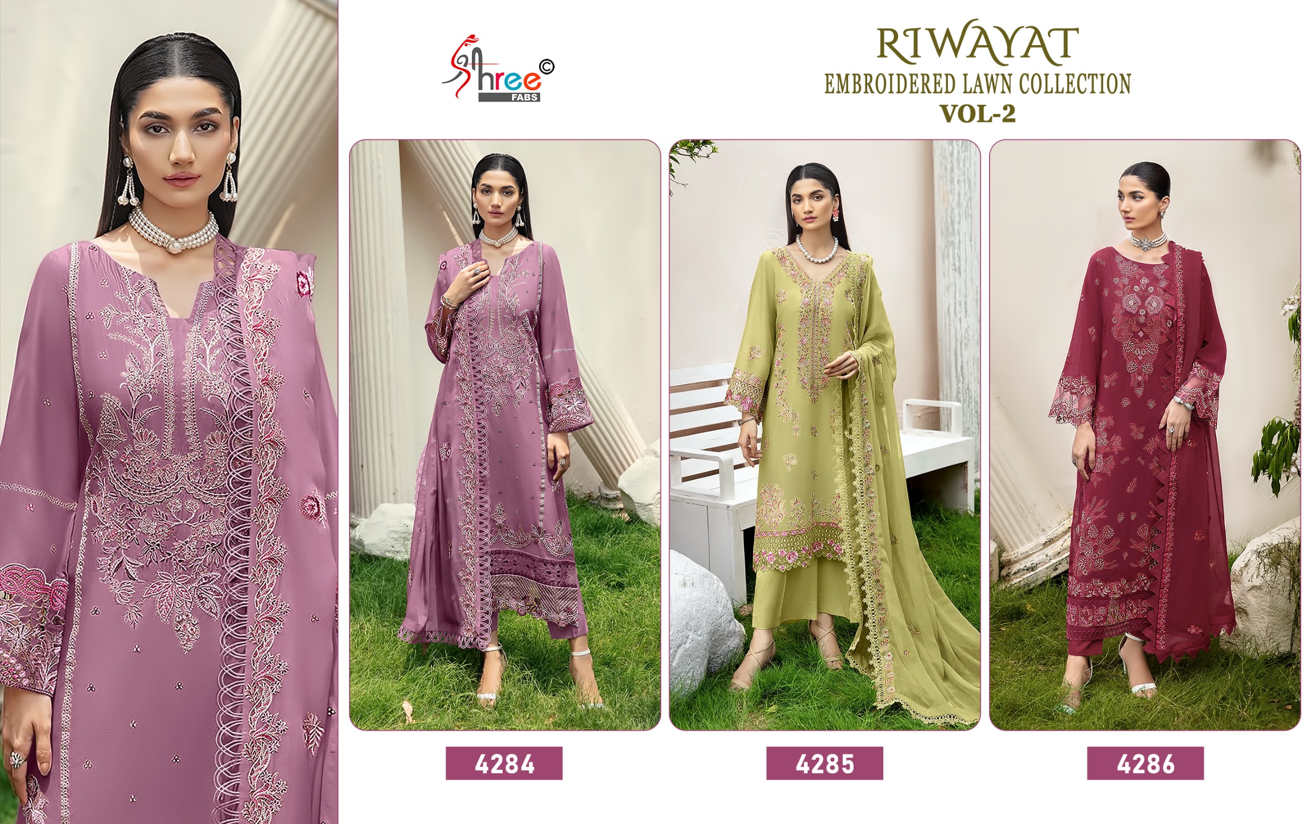 Shree Fab – Riwayat vol.2 Kota Checks Duptta