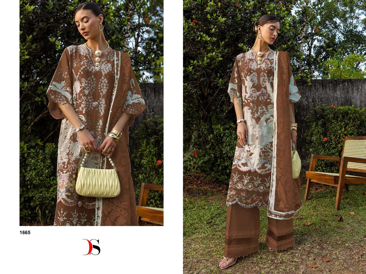 DEEPSY SUITS – Esmel lawn Cotton Duptta