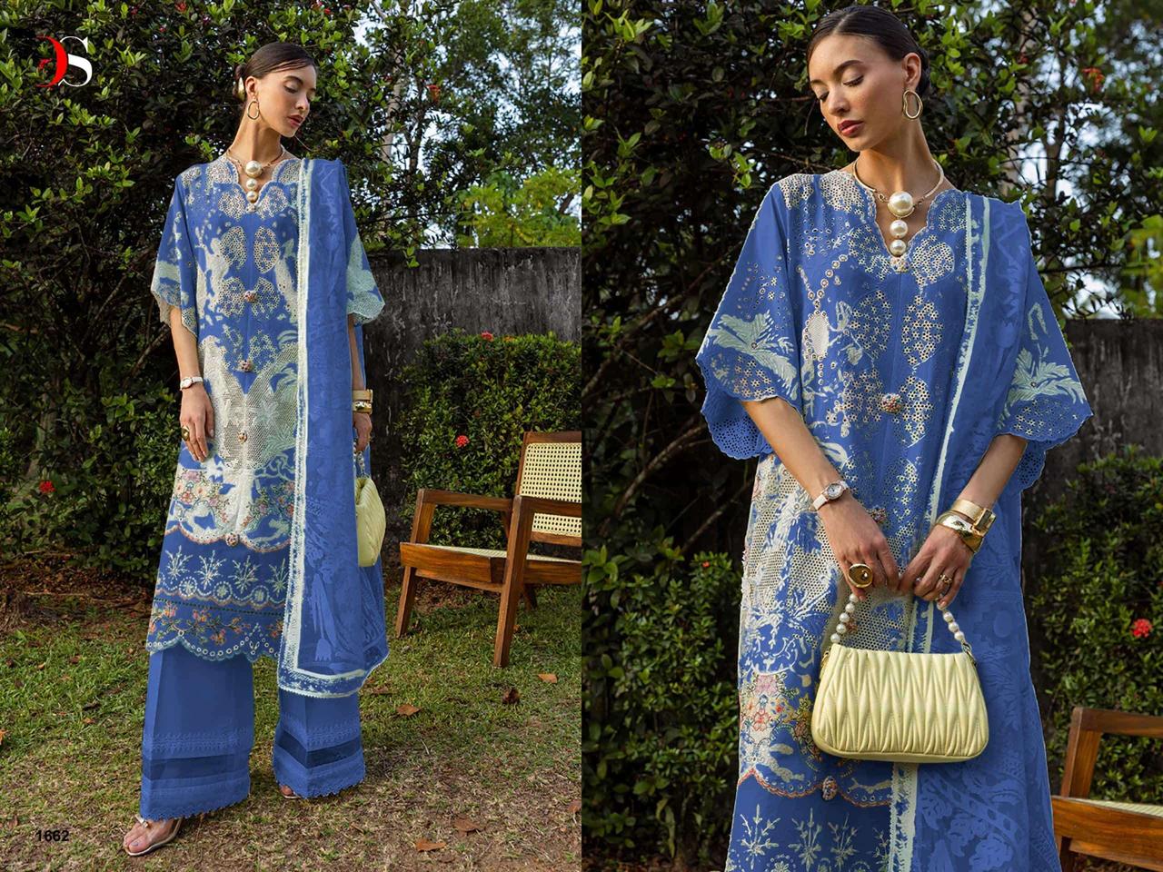 DEEPSY SUITS – Esmel lawn Cotton Duptta