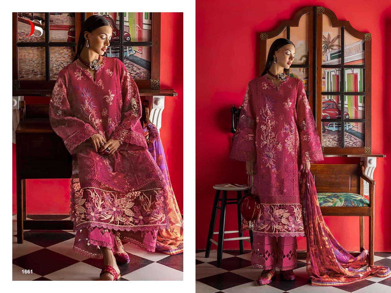 DEEPSY SUITS – Esmel lawn Cotton Duptta