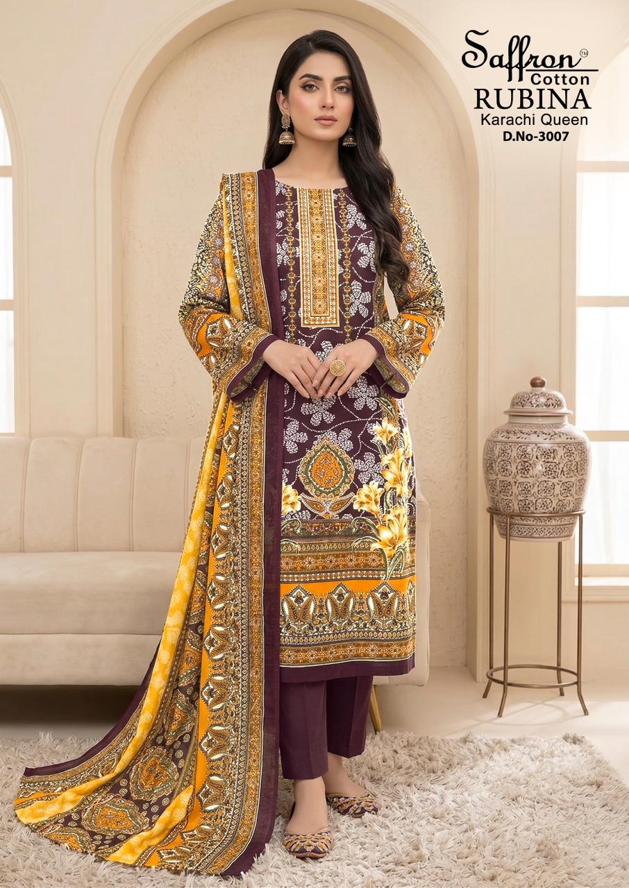 Saffron Cotton – Karachi Queen vol.3