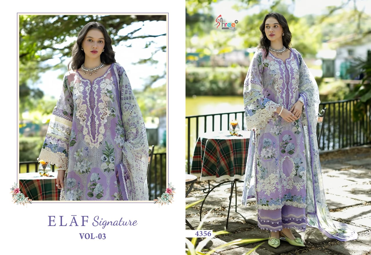 Shree Fab – Elaf Signature 3 Ciffon Duptta