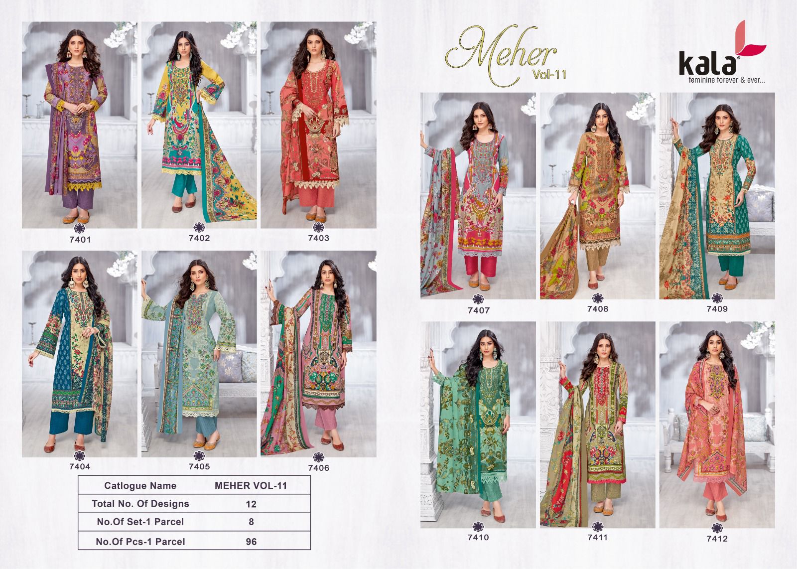 Kala Fashion - Maher Vol.11 Kala Fashion – Maher Vol.11