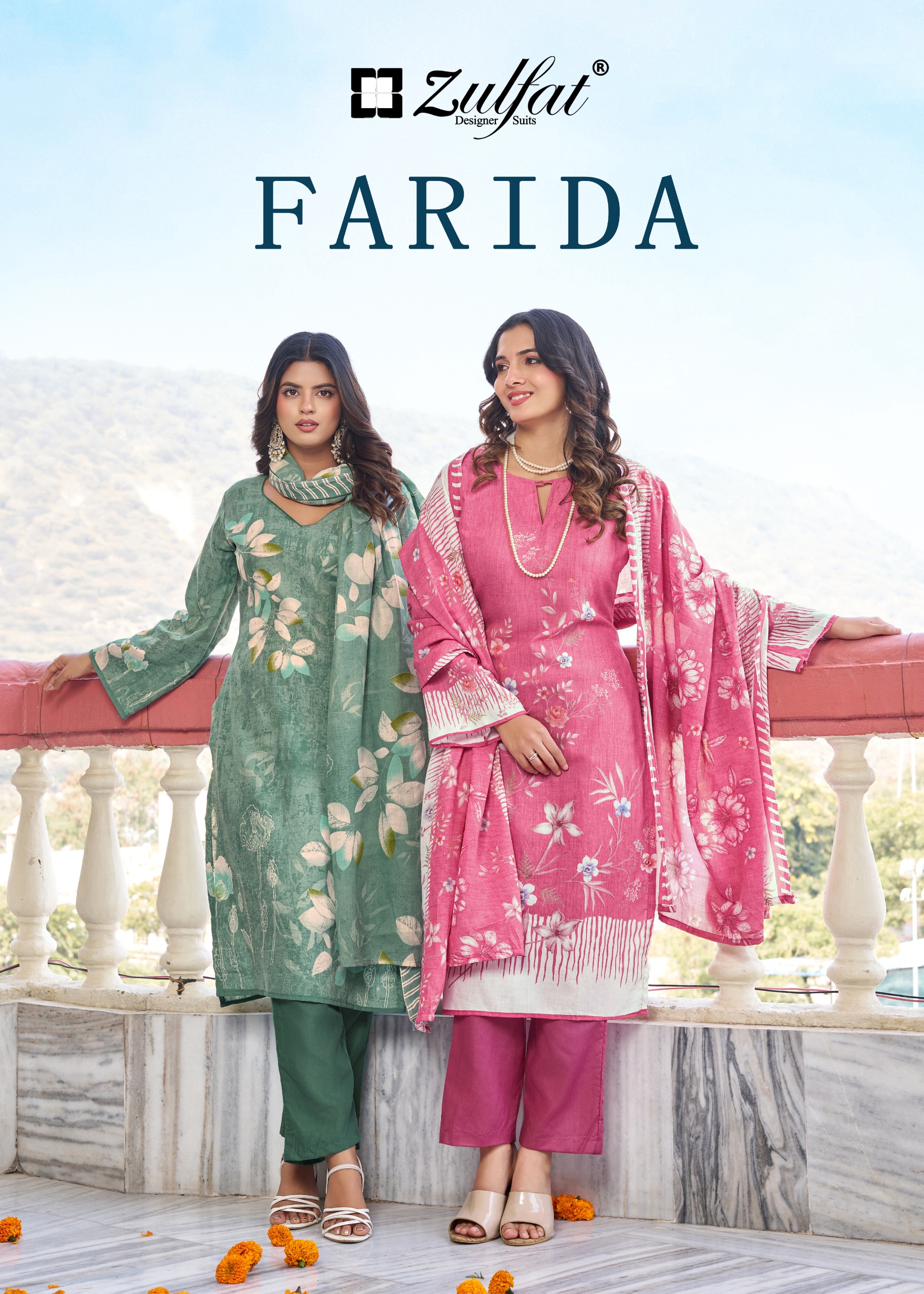 Zulfat Designer Suits – Farida